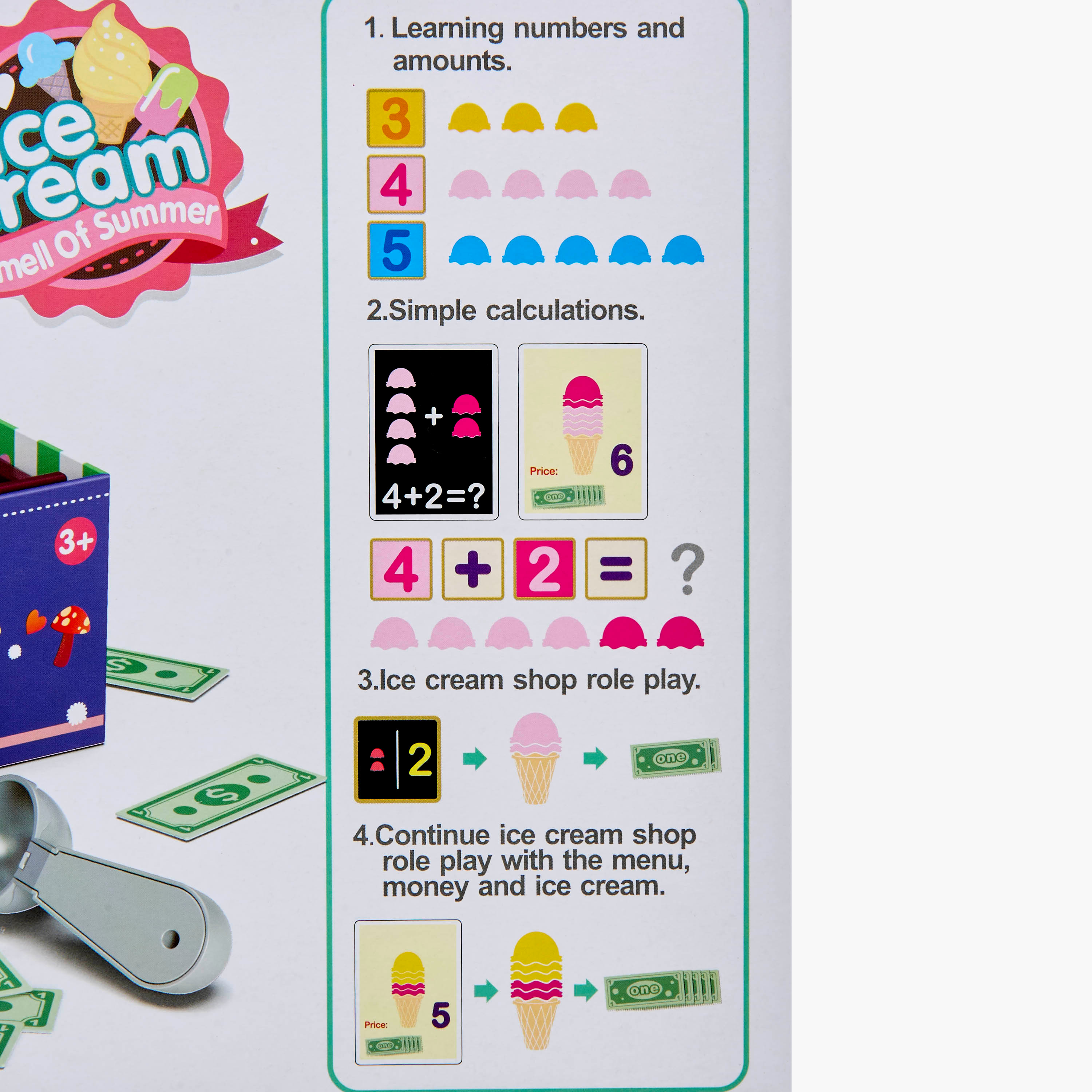 Assorted 87-Piece DIY Ice Cream Playset-toys-roleplay-playfoods-image-11