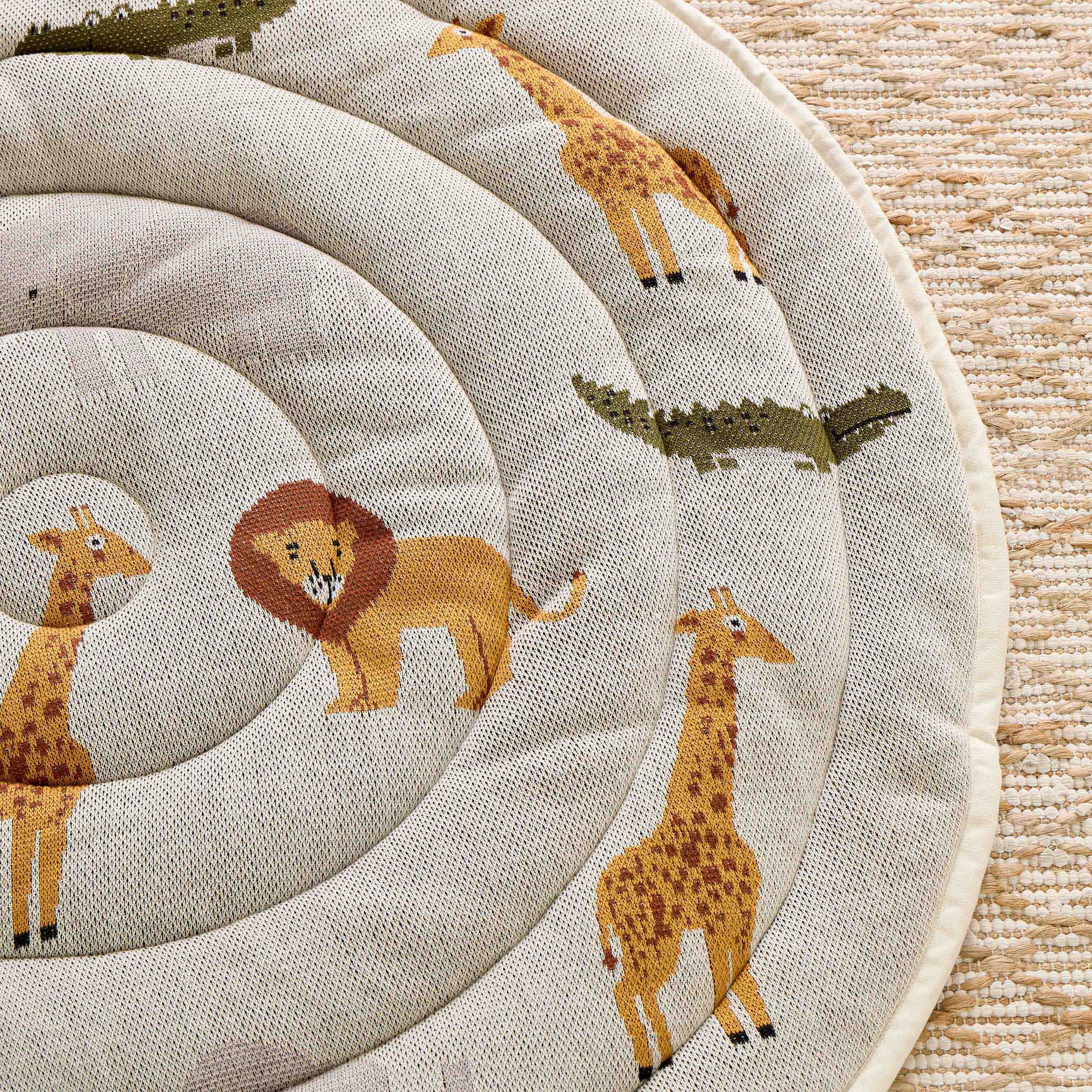 Giggles Playmat with Wild Animal Print-baby-infantactivity-playpensandplaymats-image-3