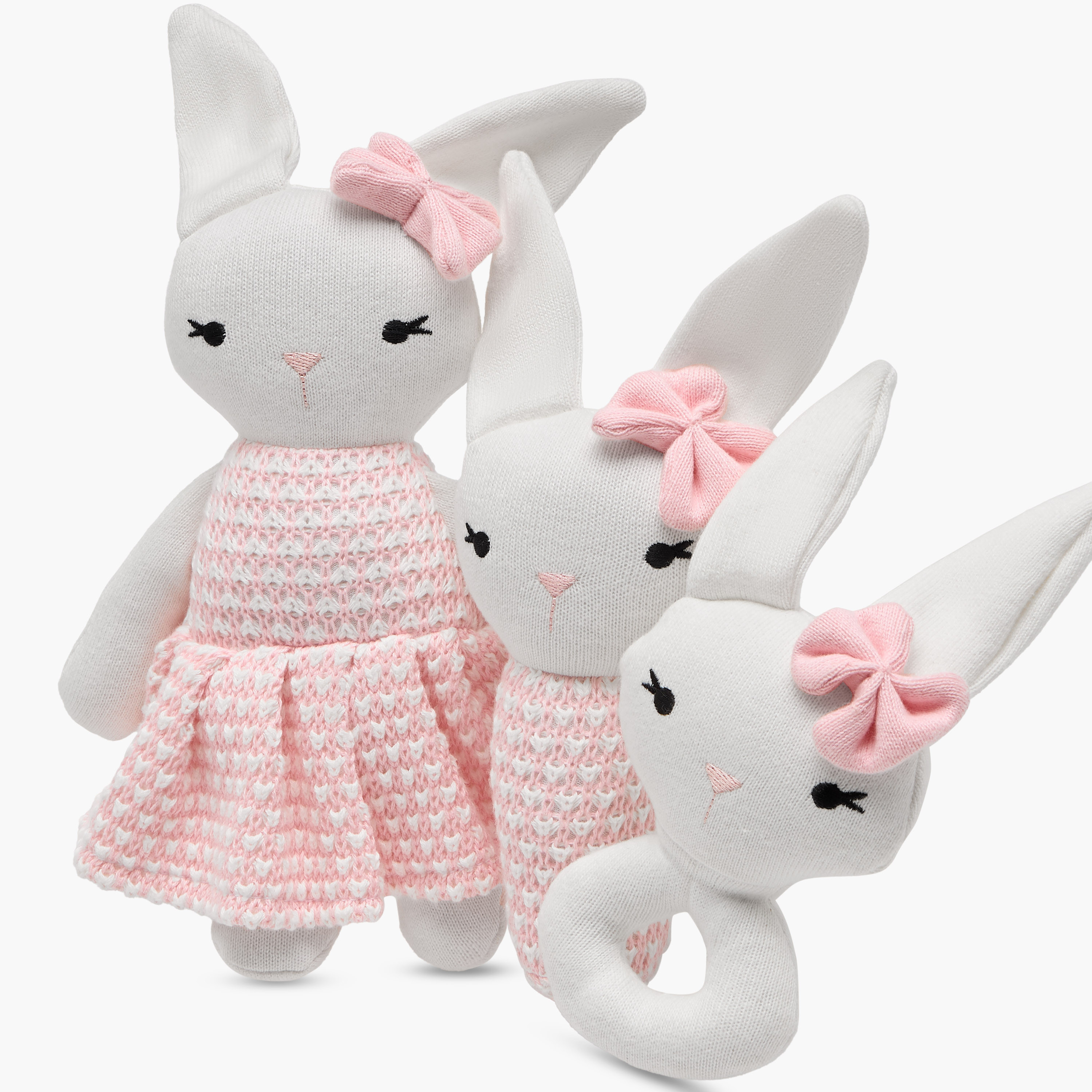 Giggles 3-Piece Bunny Soft Toy Gift Set-toys-plushsofttoys-animals-image-6