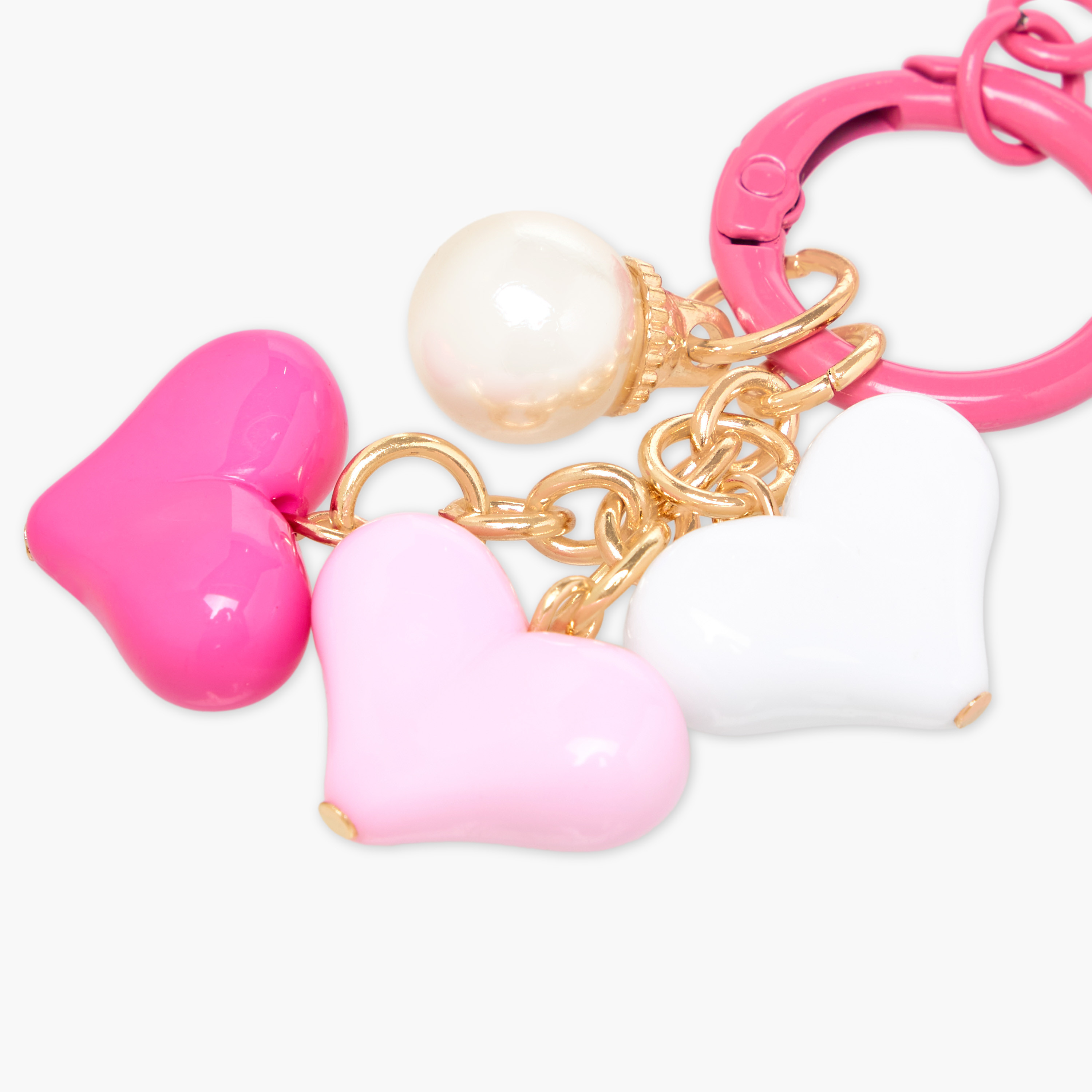 Charmz Heart Accent Keyring with Lobster Hook-girls-accessories-keyringsandbagcharms-image-4