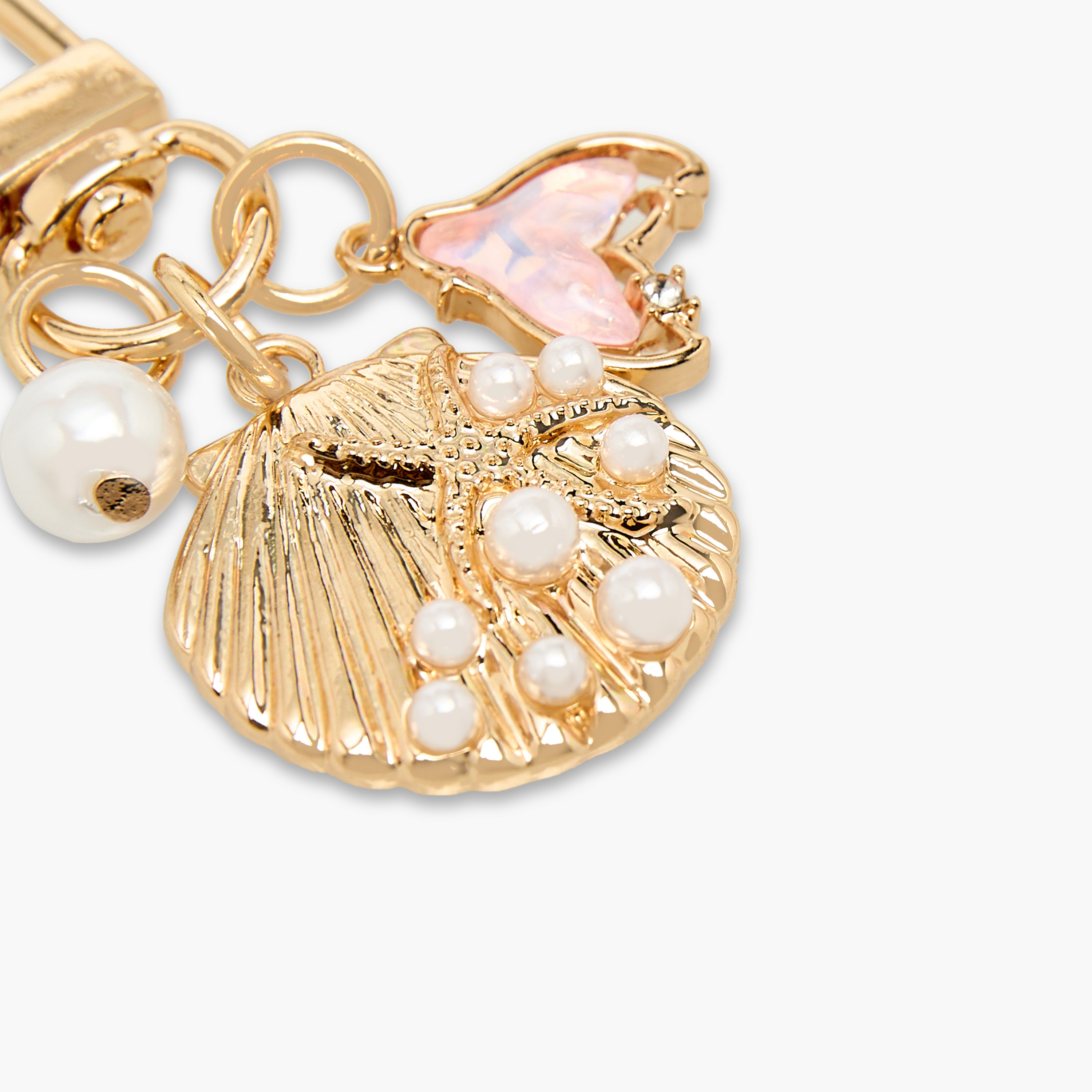 Charmz Embellished Seashell Bag Charm-girls-accessories-keyringsandbagcharms-image-3
