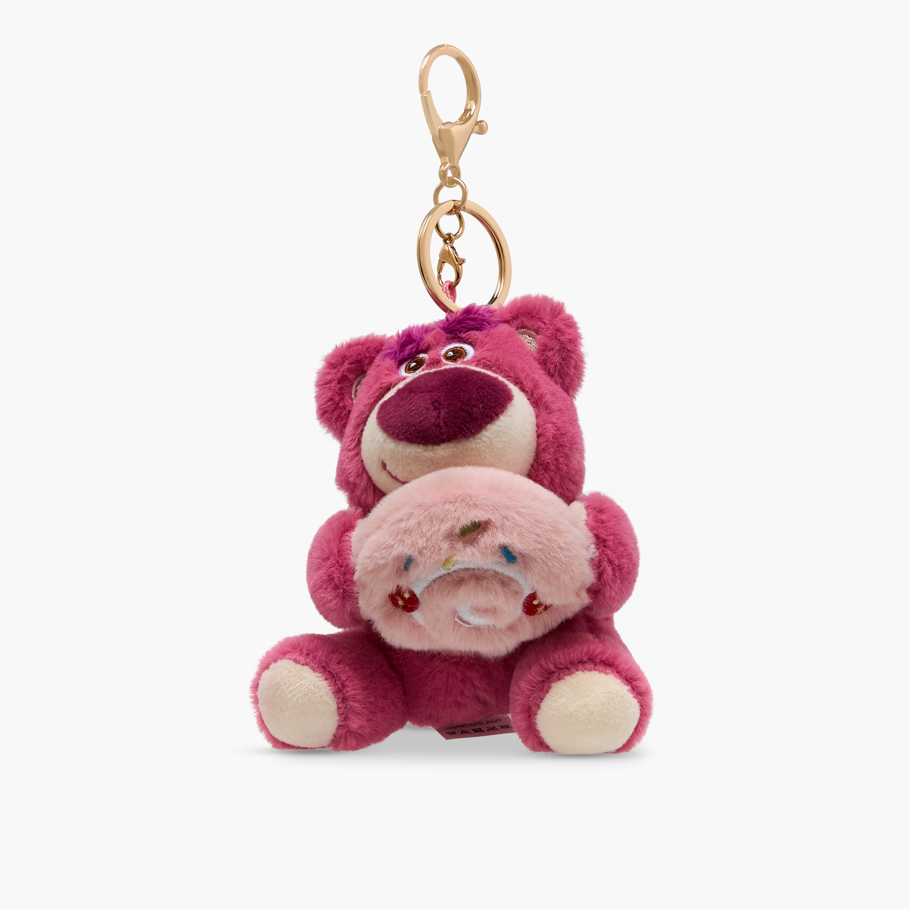 Disney Lotso Charm Keyring with Lobster Hook-girls-accessories-keyringsandbagcharms-image-1