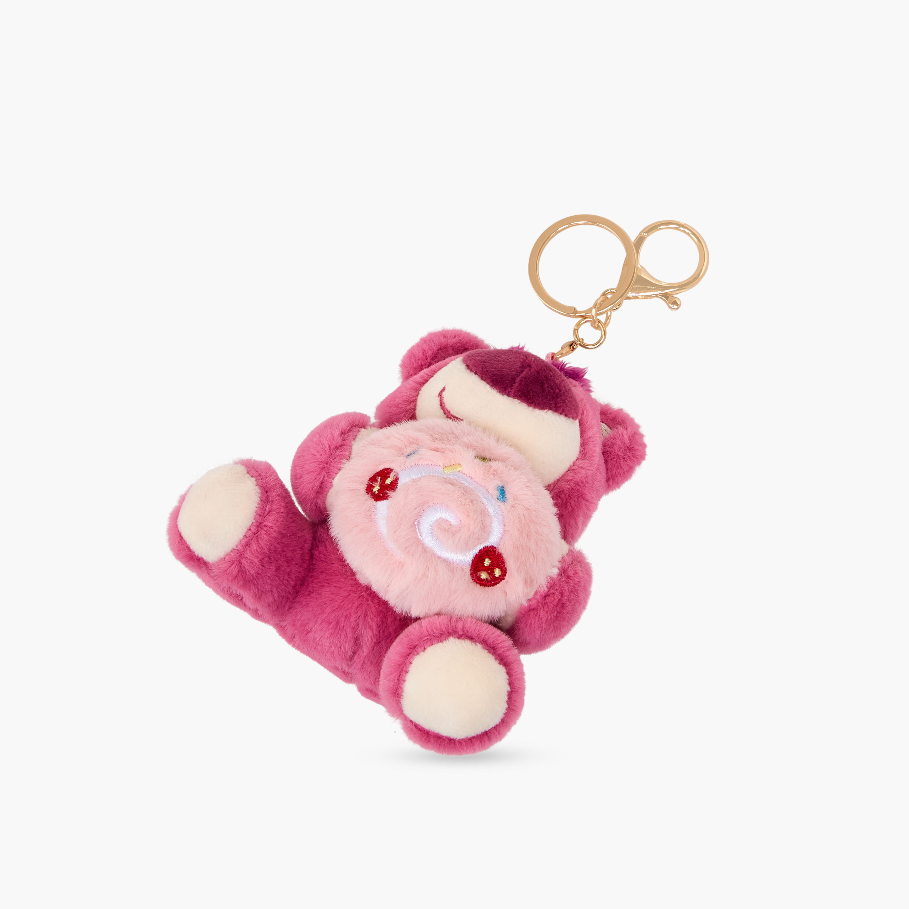 Disney Lotso Charm Keyring with Lobster Hook-girls-accessories-keyringsandbagcharms-image-2