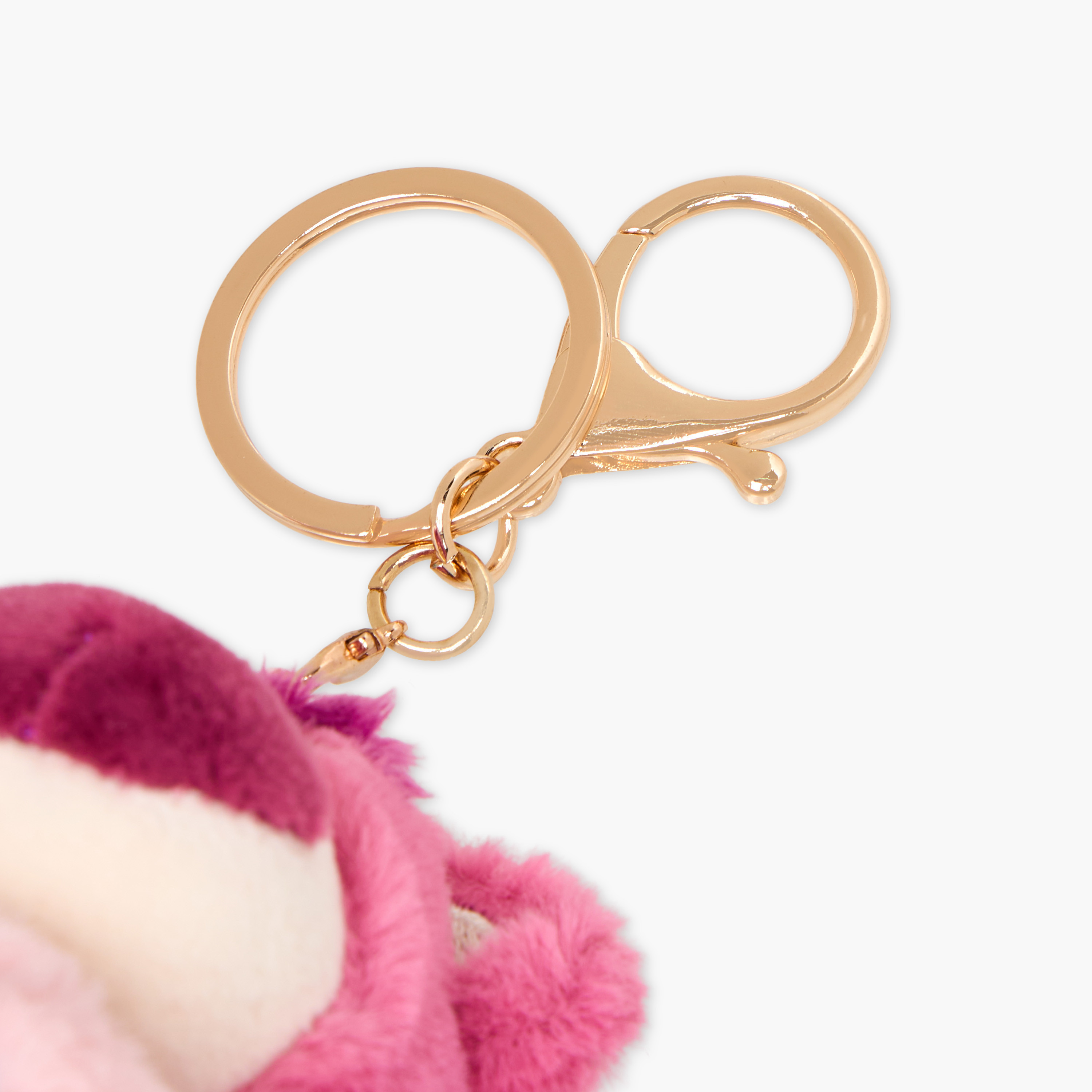Disney Lotso Charm Keyring with Lobster Hook-girls-accessories-keyringsandbagcharms-image-4