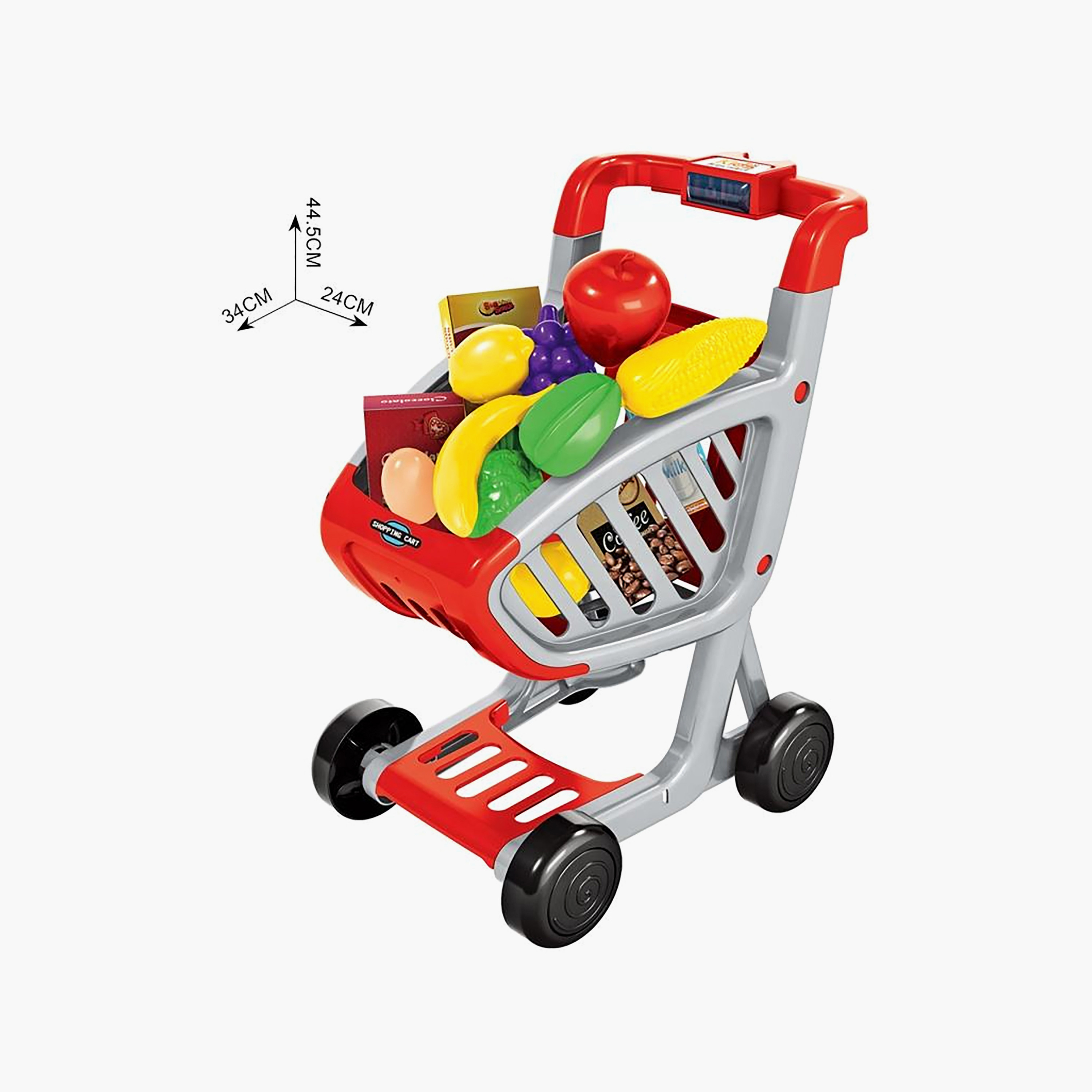 مجموعة لعب عربة تسوق من جونيورز-toys-roleplay-supermarketandshoppingsets-image-2