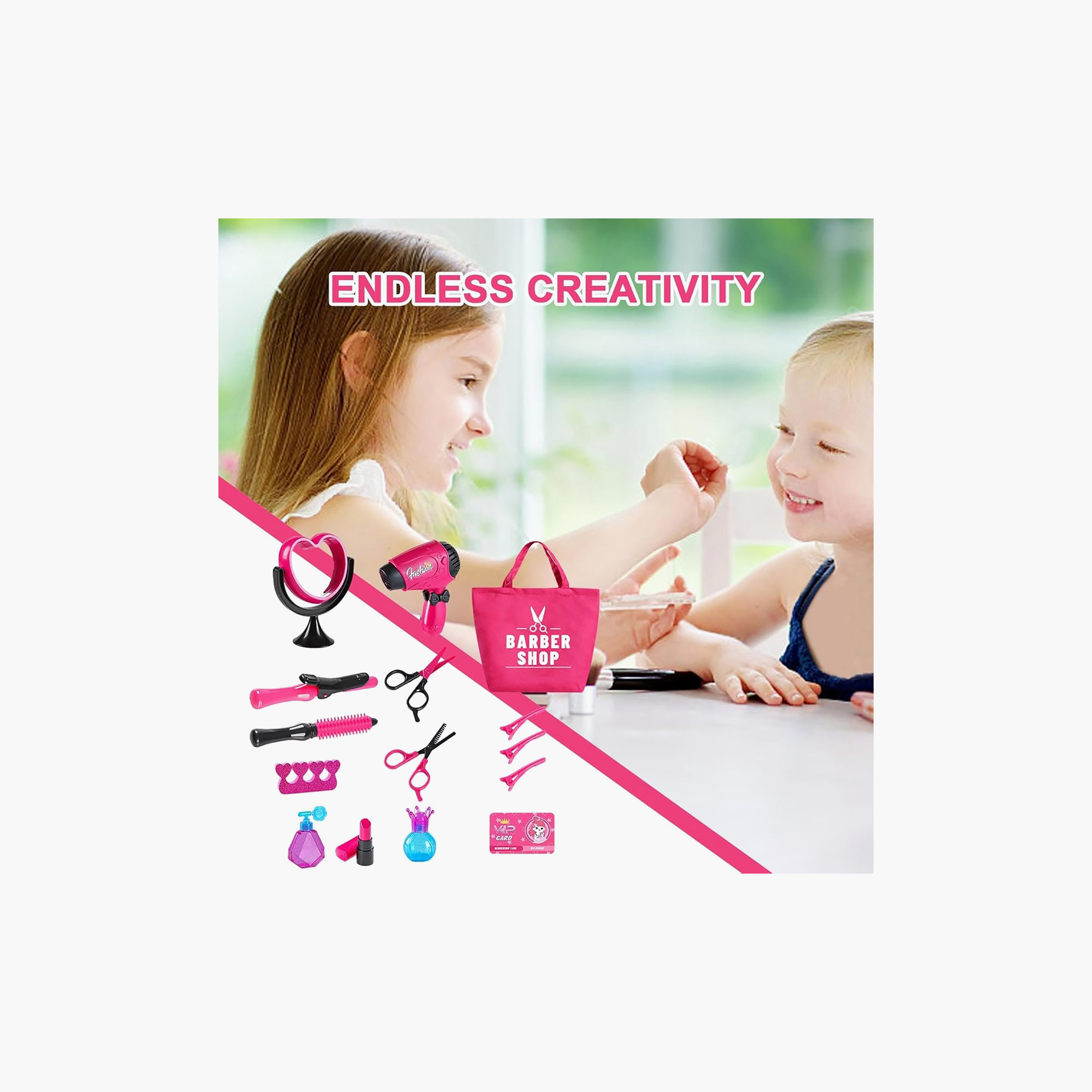 Juniors Hair Dresser Vanity Role Playset-toys-roleplay-makeupandcosmeticsets-image-1