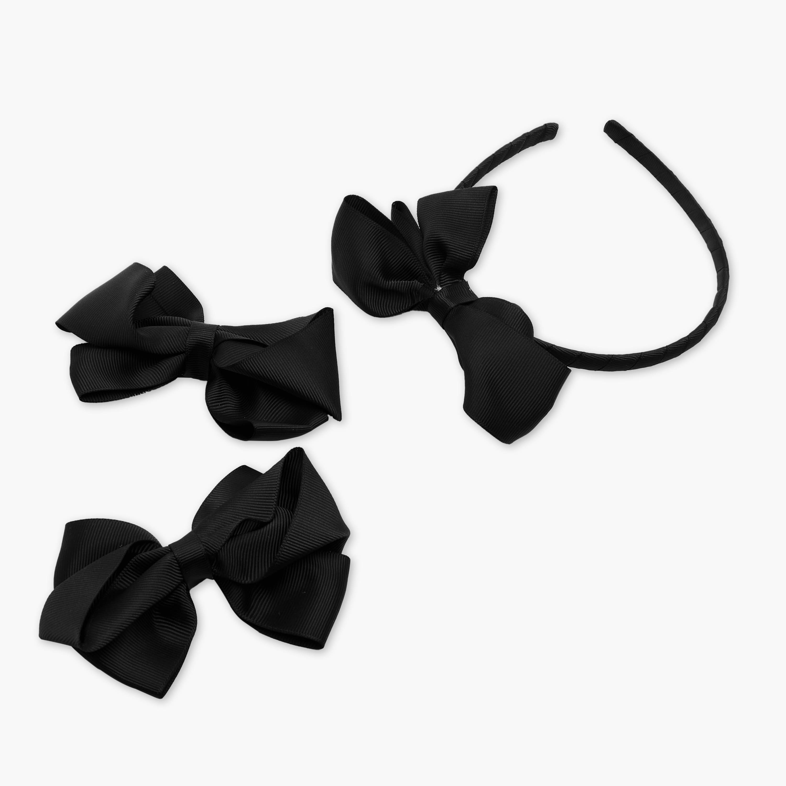 Charmz 3-Piece Bow Accent Hairband and Hair Clip Set-girls-accessories-hairaccessories-image-5
