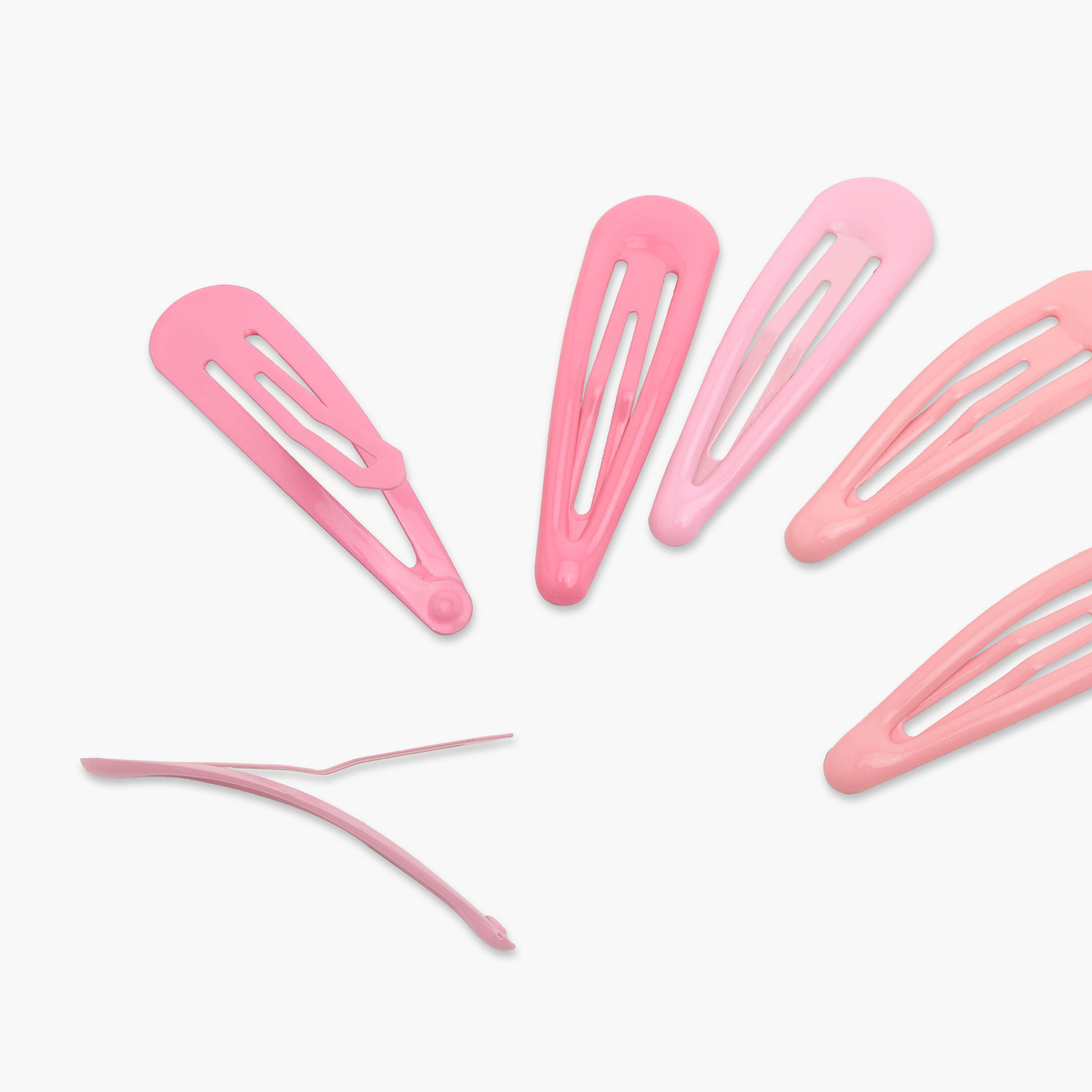 طقم مشابك وأربطة شعر سادة 16 قطعة من تشارمز-girls-accessories-hairaccessories-image-4