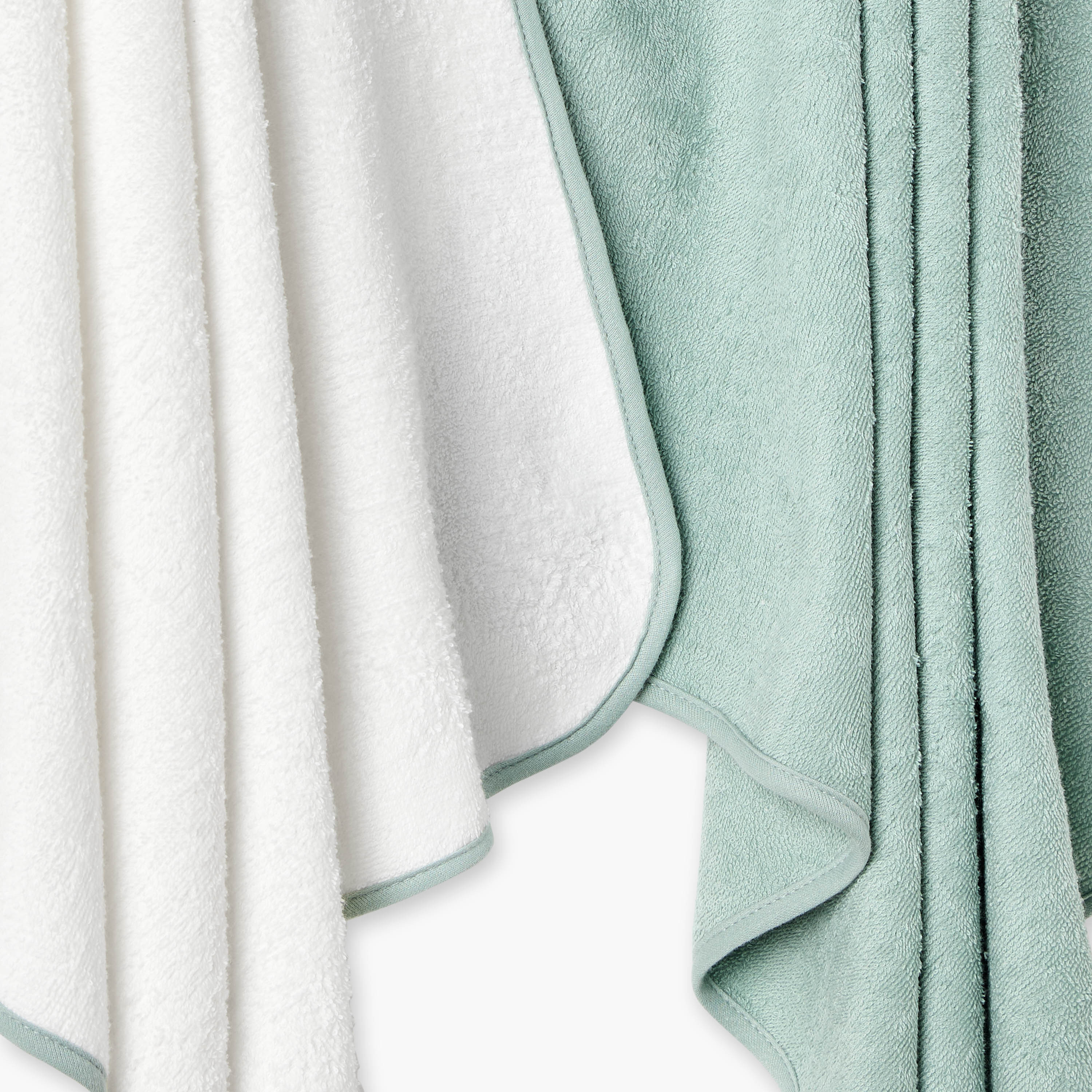 Juniors 2-Piece Mushroom Embroidered Hooded Towel Set - 75x75 cm-baby-bathandcare-towels-image-4