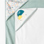 Juniors 2-Piece Mushroom Embroidered Hooded Towel Set - 75x75 cm-baby-bathandcare-towels-image-5