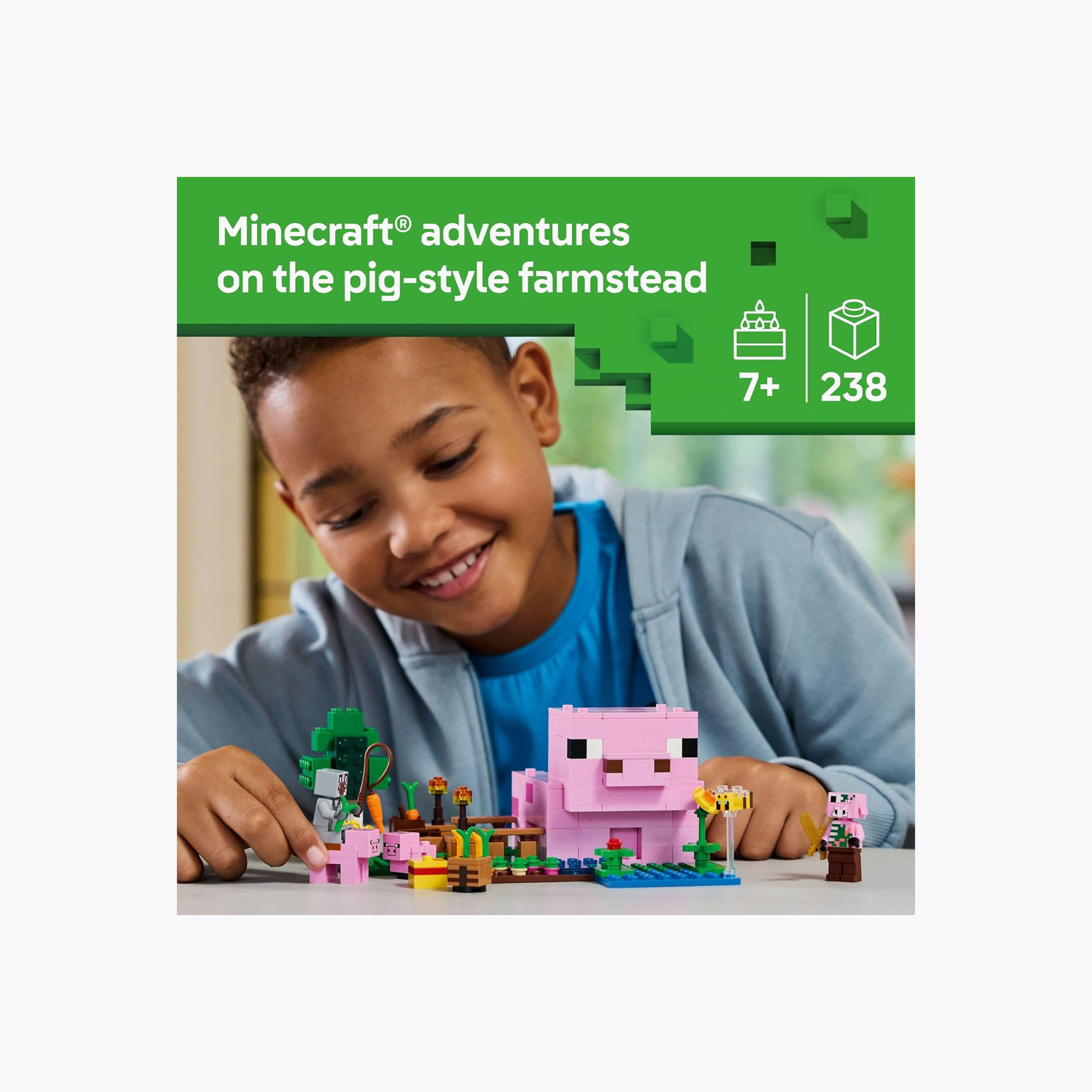 LEGO 21268 238-Piece Minecraft Building Set-toys-buildingblocks-blocks-image-2