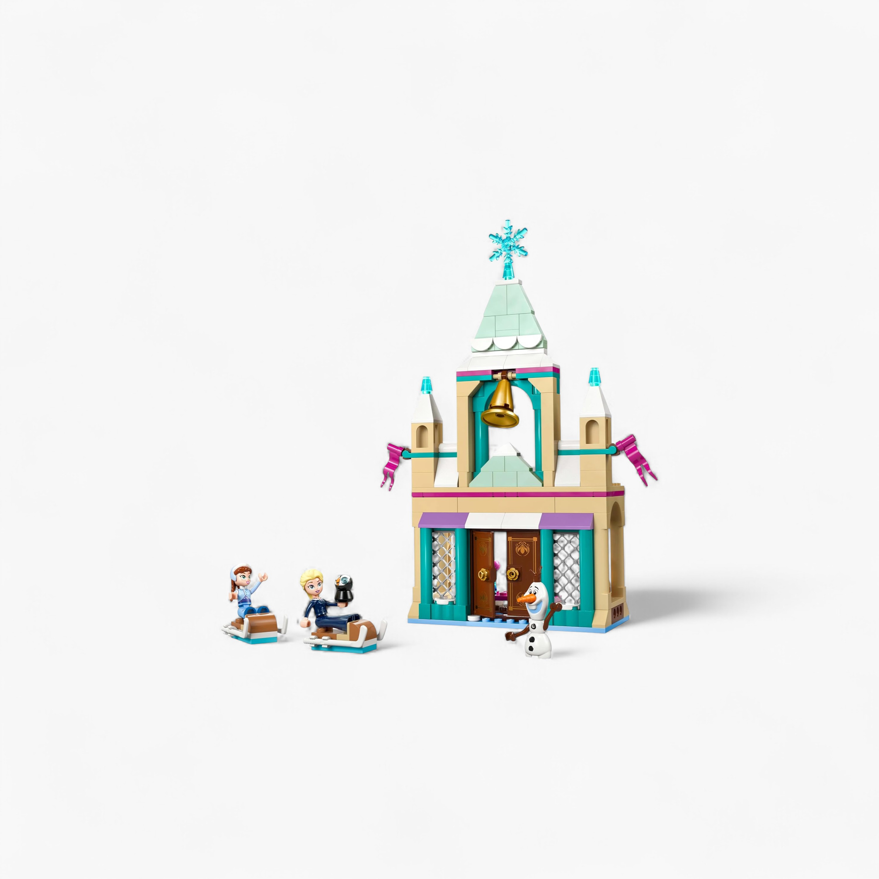 LEGO® ǀ Disney Frozen Arendelle Frozen Castle Building Playset 43265-toys-buildingblocks-blocks-image-2