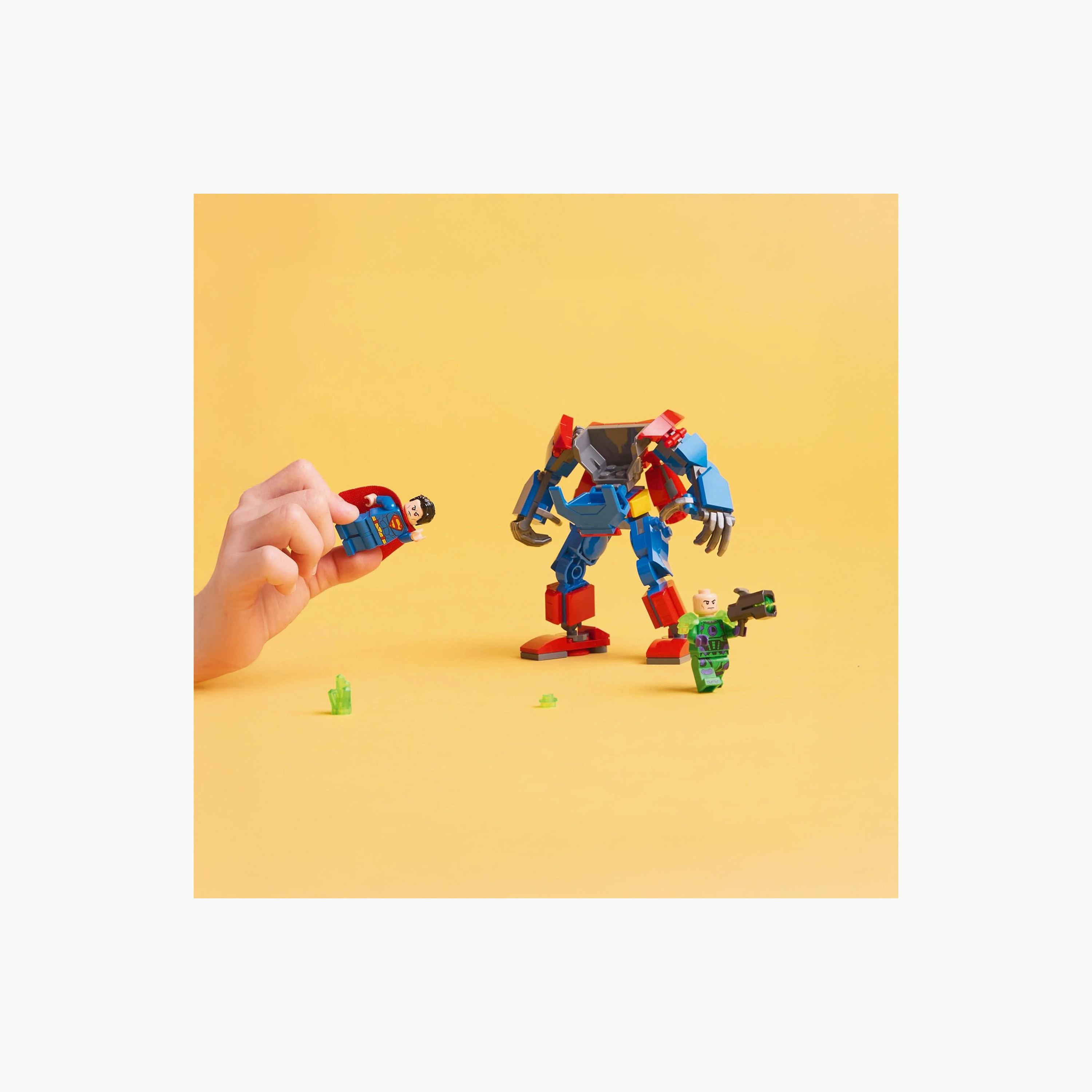 LEGO® DC Superman™ Mech vs. Lex Luthor™ Super Hero™ Toy Figure Playset 76302-toys-buildingblocks-blocks-image-4