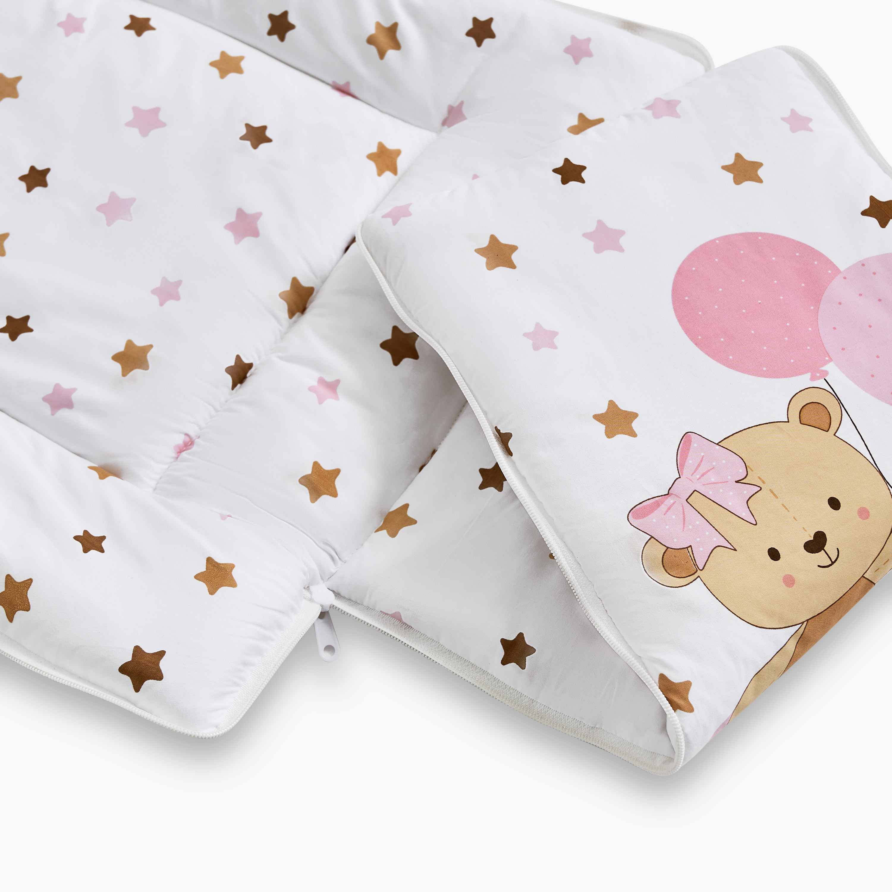 Juniors Baby Hooded Nest Bag with Zip Closure, 49x72 cm-baby-nursery-babybedding-image-10