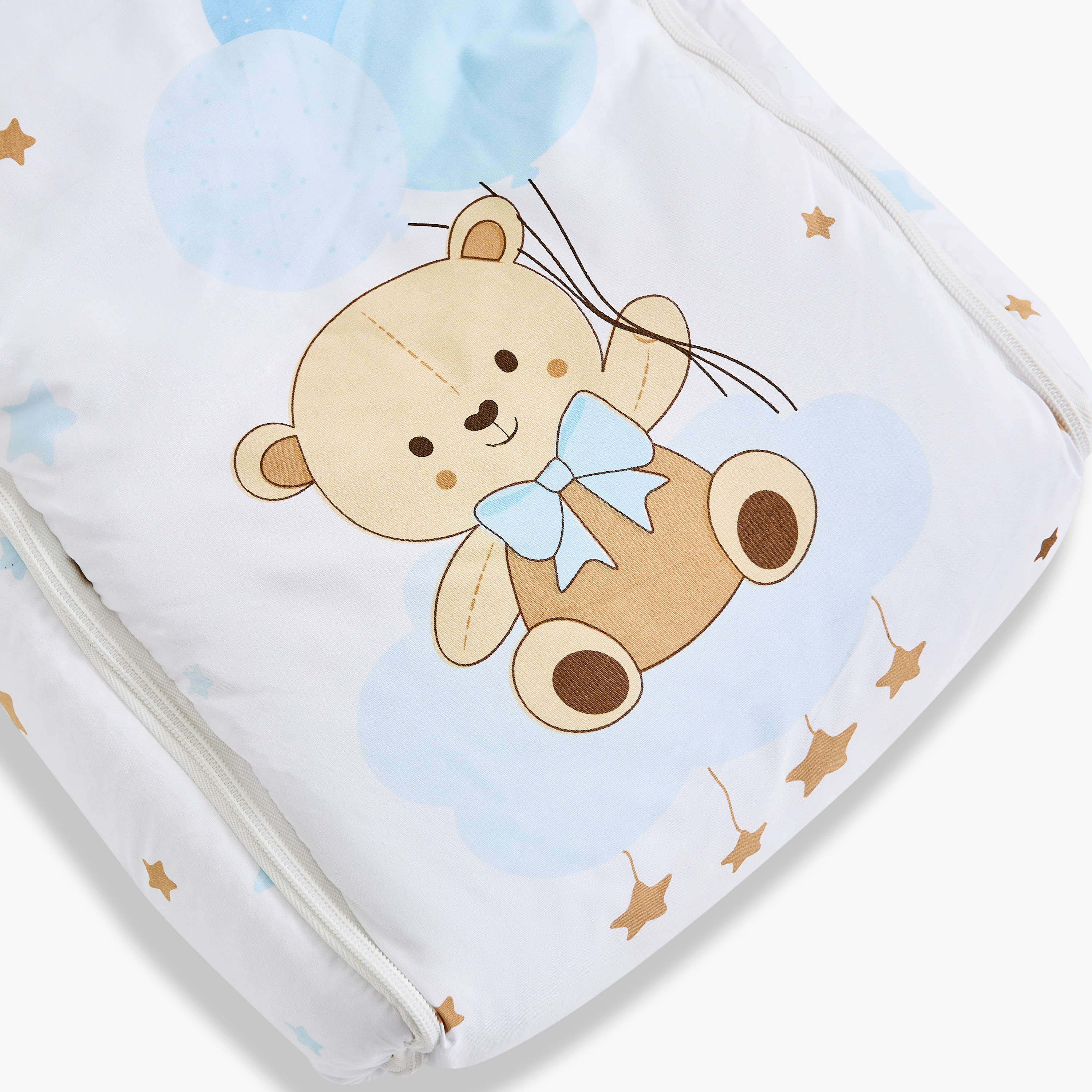 Juniors Baby Sleeping Bag with Bear Print - 0 Months+-baby-nursery-babybedding-image-4