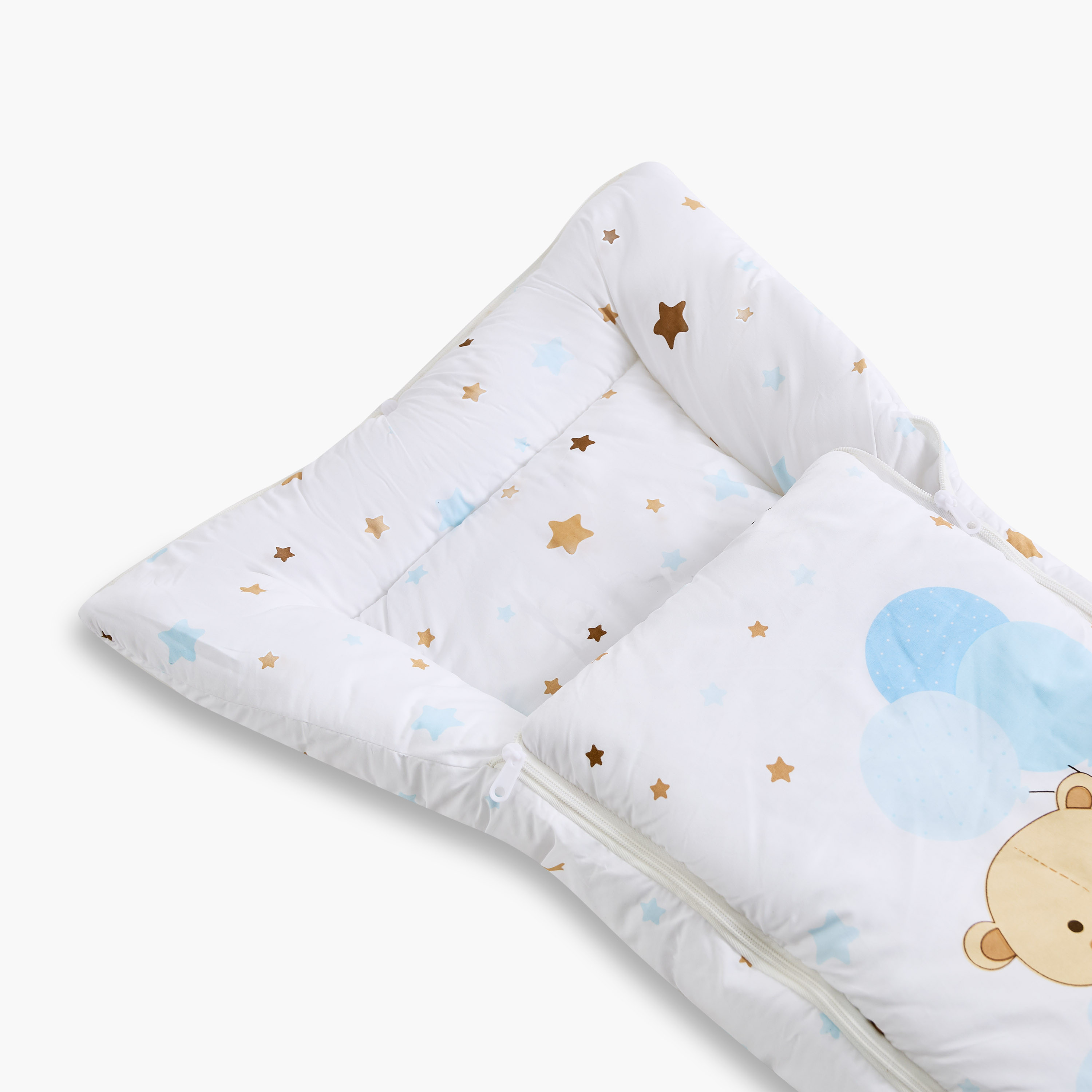 Juniors Baby Sleeping Bag with Bear Print - 0 Months+-baby-nursery-babybedding-image-6