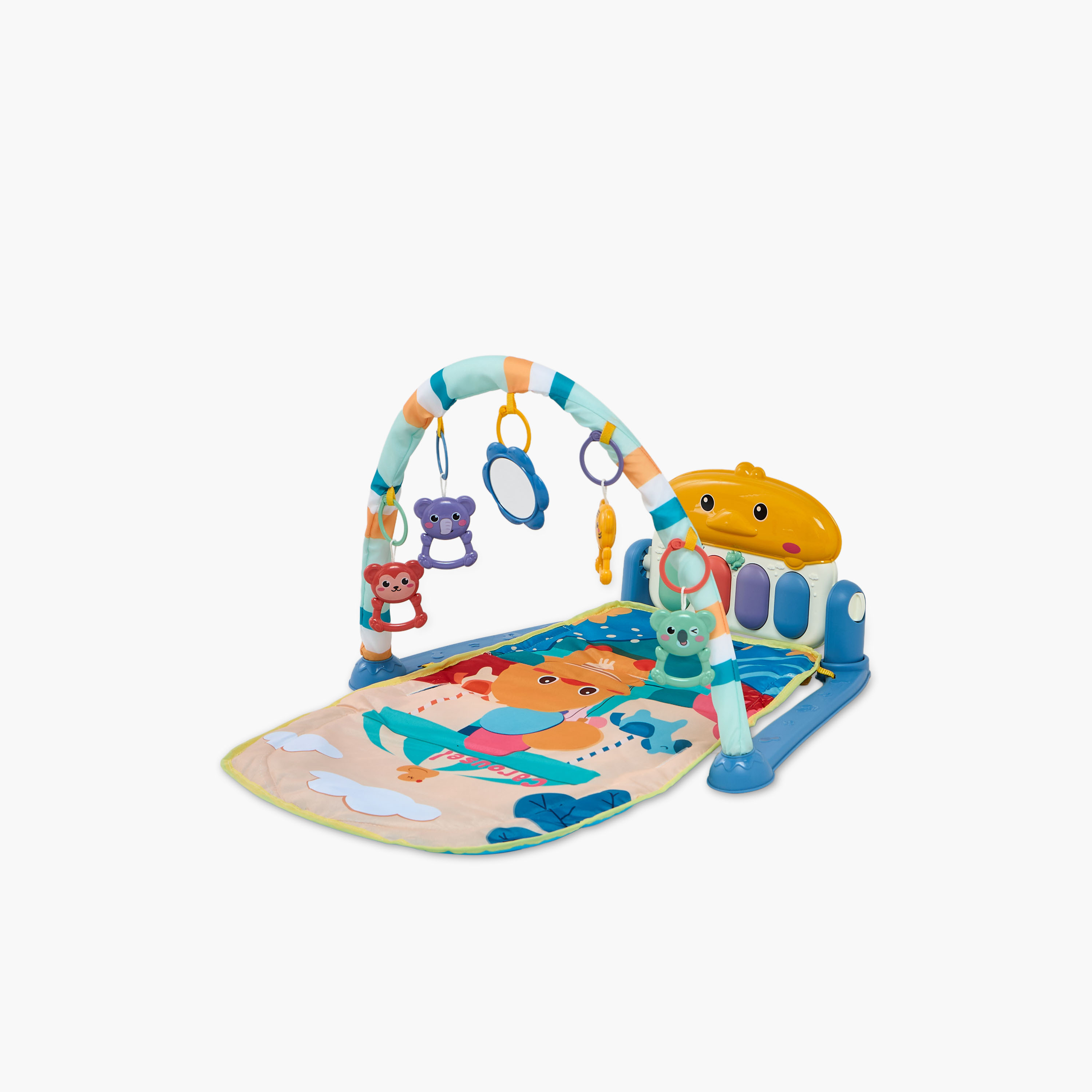 مهد أطفال وصالة ألعاب للأطفال 2 في 1-baby-infantactivity-playgyms-image-1