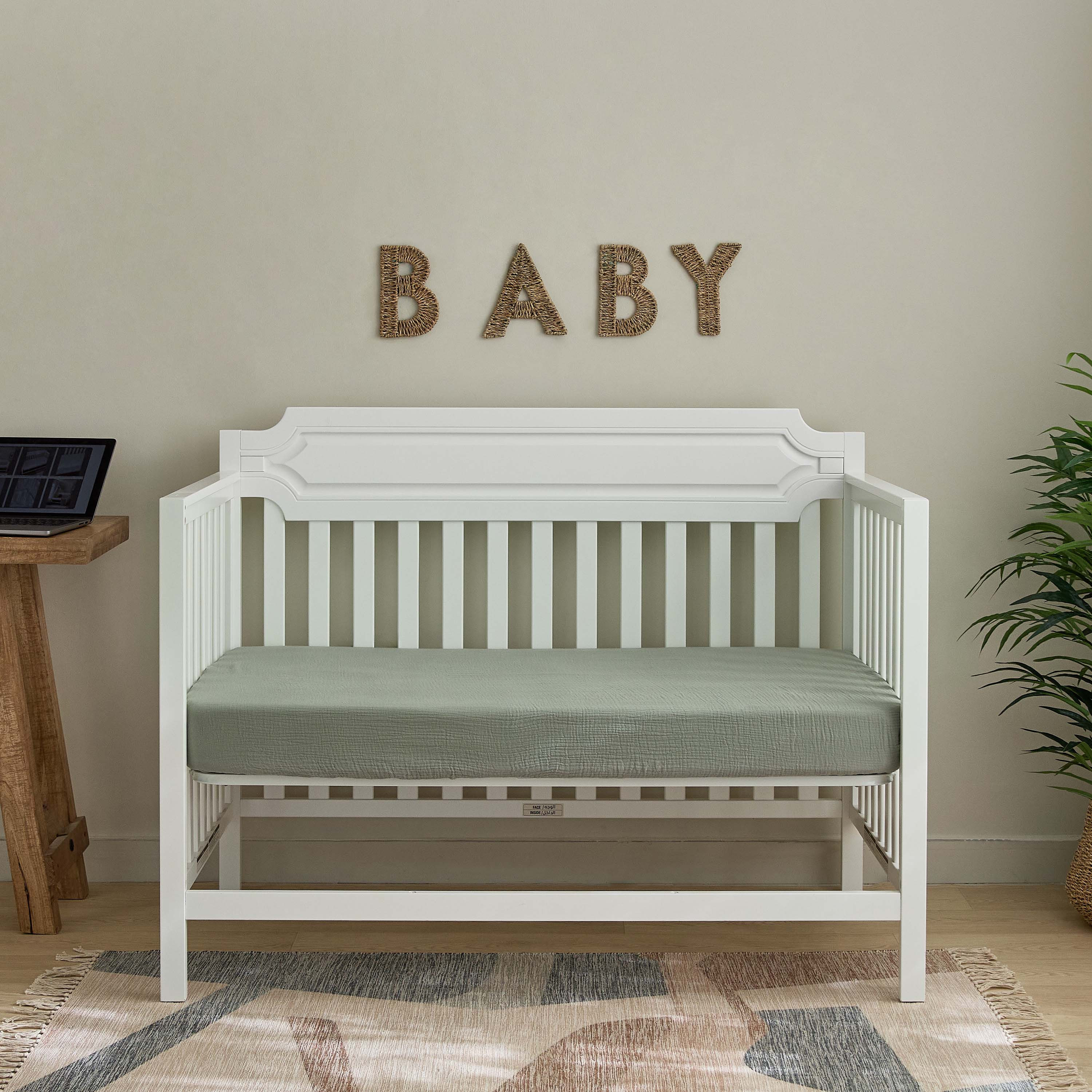 شرشف مطاطي للأطفال بحافة مطاطية من جيجلز - 70x130x20 سم-baby-nursery-babybedding-image-6
