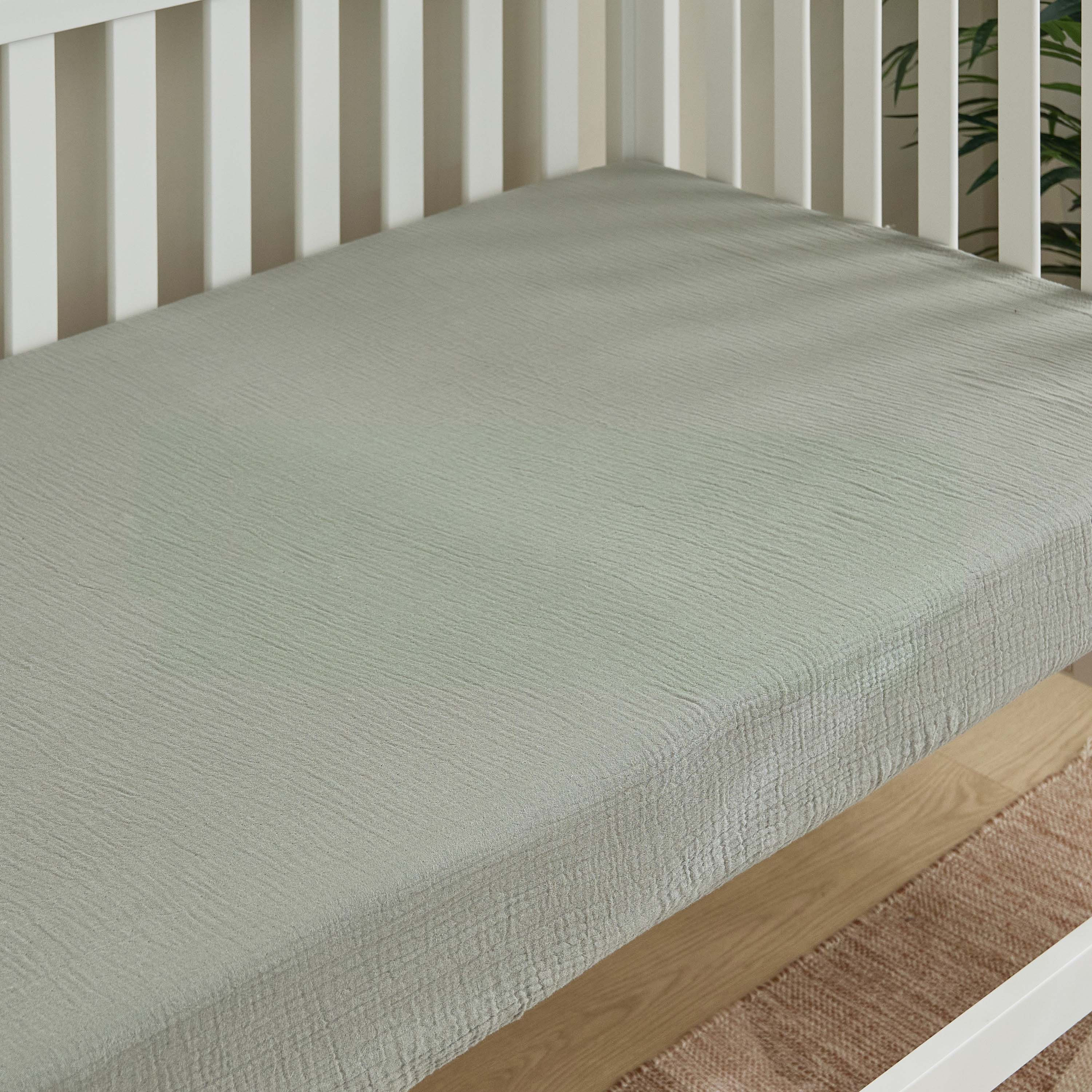 شرشف مطاطي للأطفال بحافة مطاطية من جيجلز - 70x130x20 سم-baby-nursery-babybedding-image-4