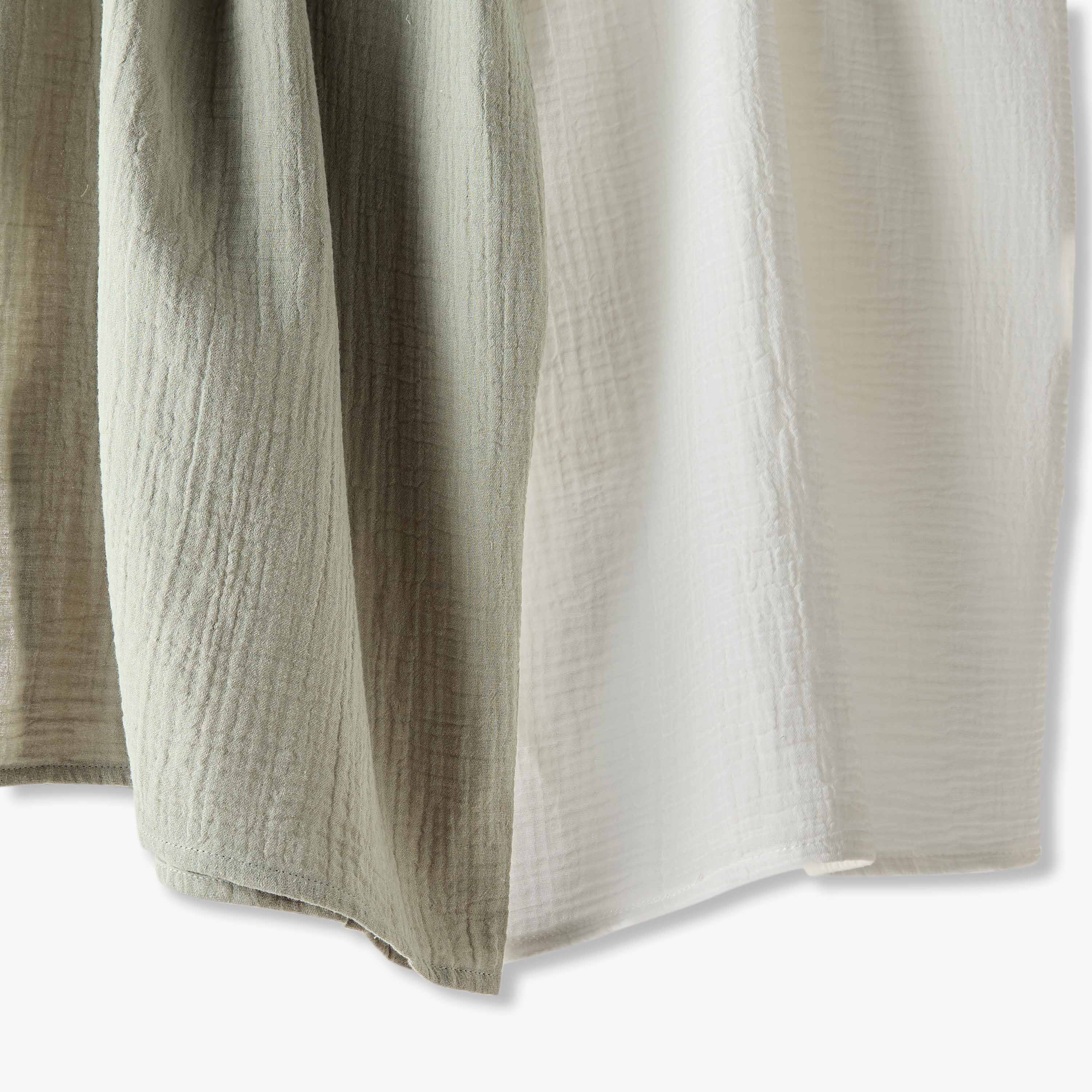 طقم من 2 - بطانية تقميط للأطفال مع شاش ناعم من جيجلز، 100x100 سم-baby-nursery-blanketsandswaddles-swaddlesandsleepingbags-image-4
