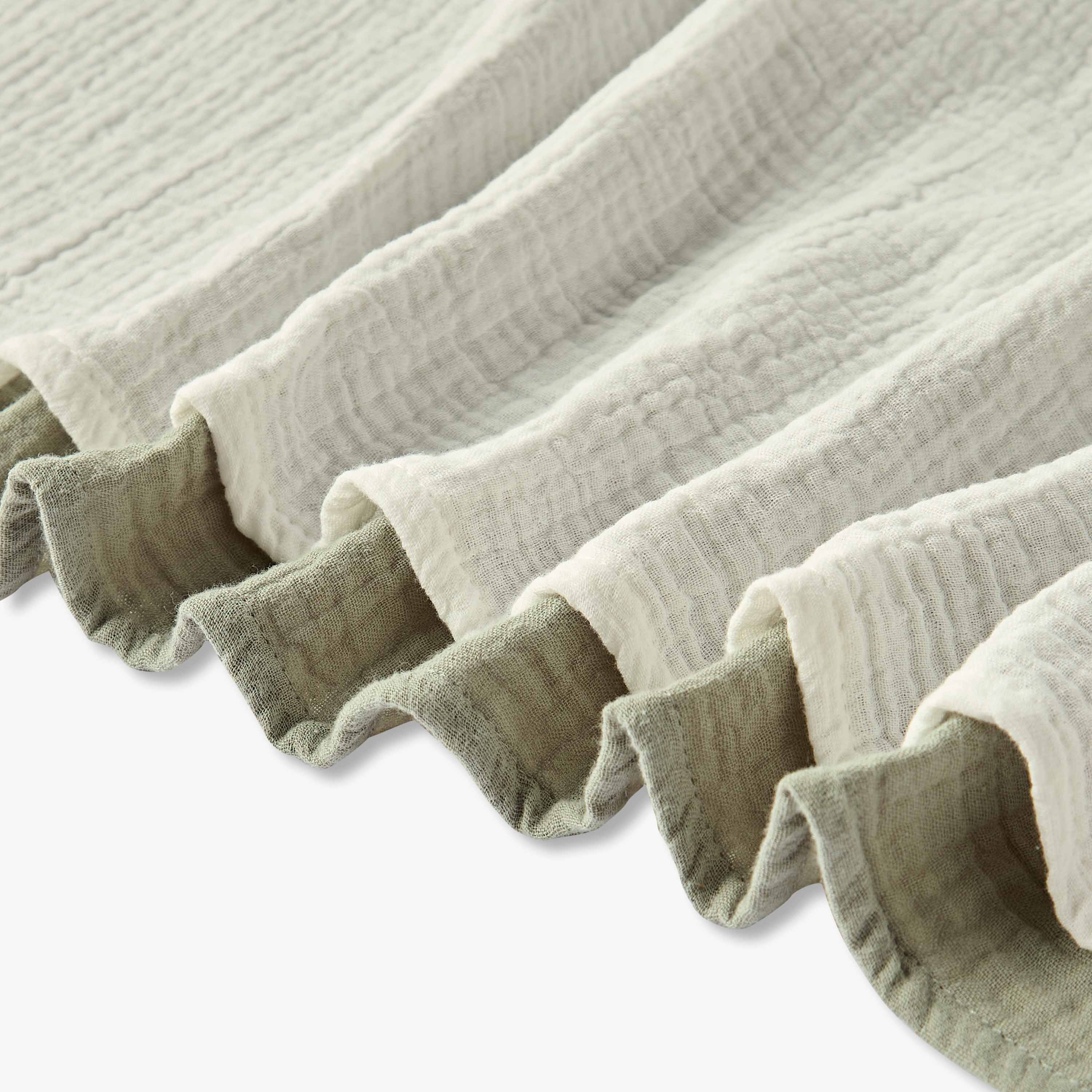 طقم من 2 - بطانية تقميط للأطفال مع شاش ناعم من جيجلز، 100x100 سم-baby-nursery-blanketsandswaddles-swaddlesandsleepingbags-image-5