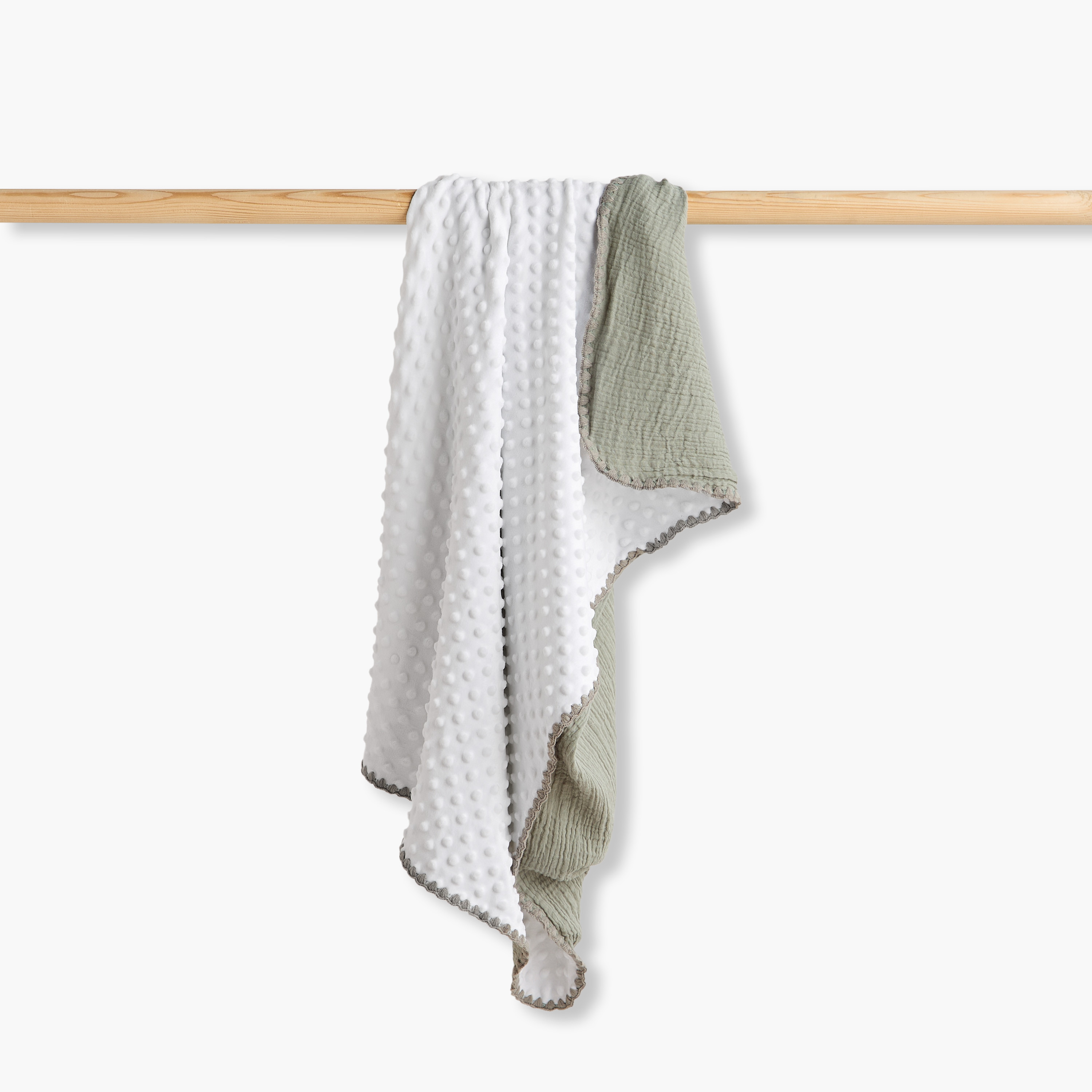 Giggles Blanket with Muslin Lining, 75x100 cm-baby-nursery-blanketsandswaddles-blanketsandquilts-image-1