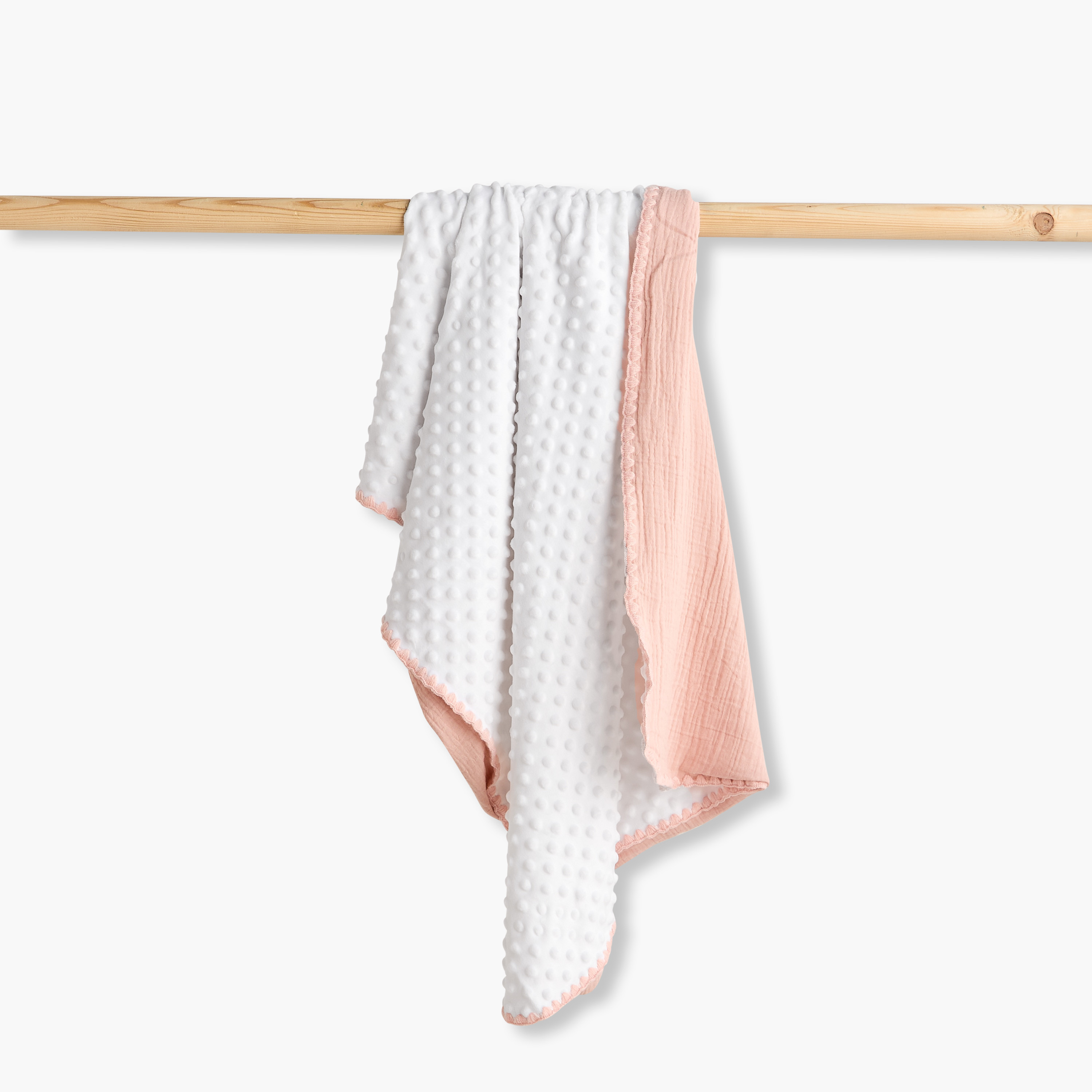 Giggles Blanket with Muslin Lining, 75x100 cm-baby-nursery-blanketsandswaddles-blanketsandquilts-image-1