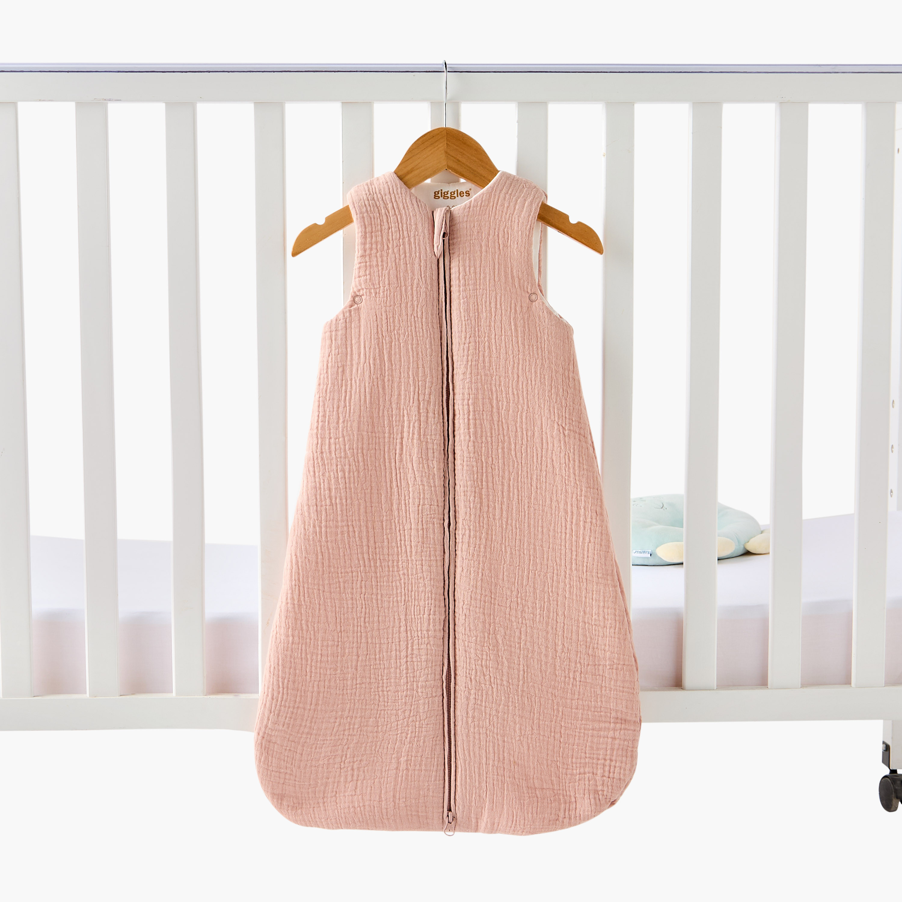 Giggles Baby Sleeping Bag with Zip Closure, 0-6 Months-baby-nursery-blanketsandswaddles-swaddlesandsleepingbags-image-2