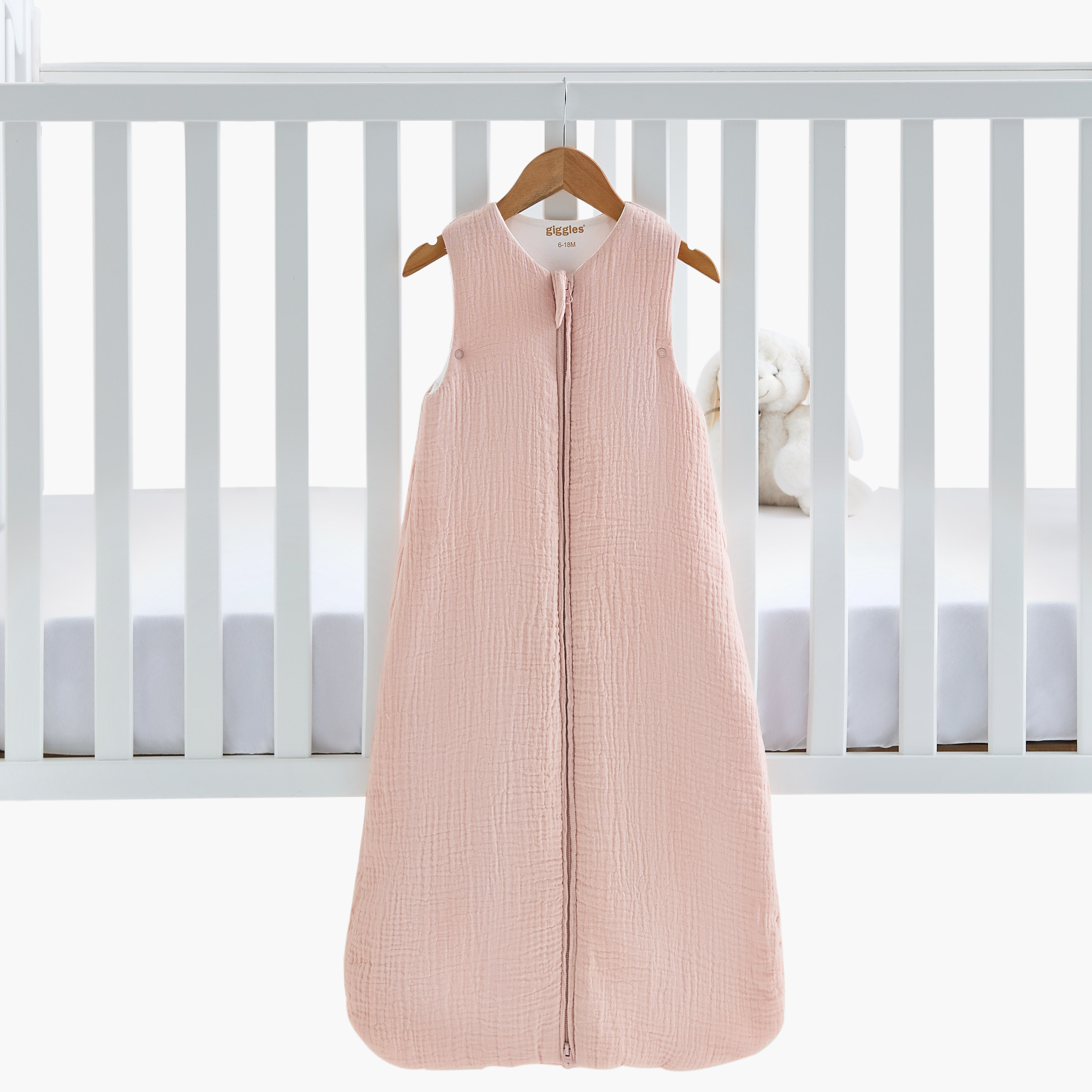Giggles Baby Sleeping Bag with Zipper Closure, 6-18 Months-baby-nursery-blanketsandswaddles-swaddlesandsleepingbags-image-1