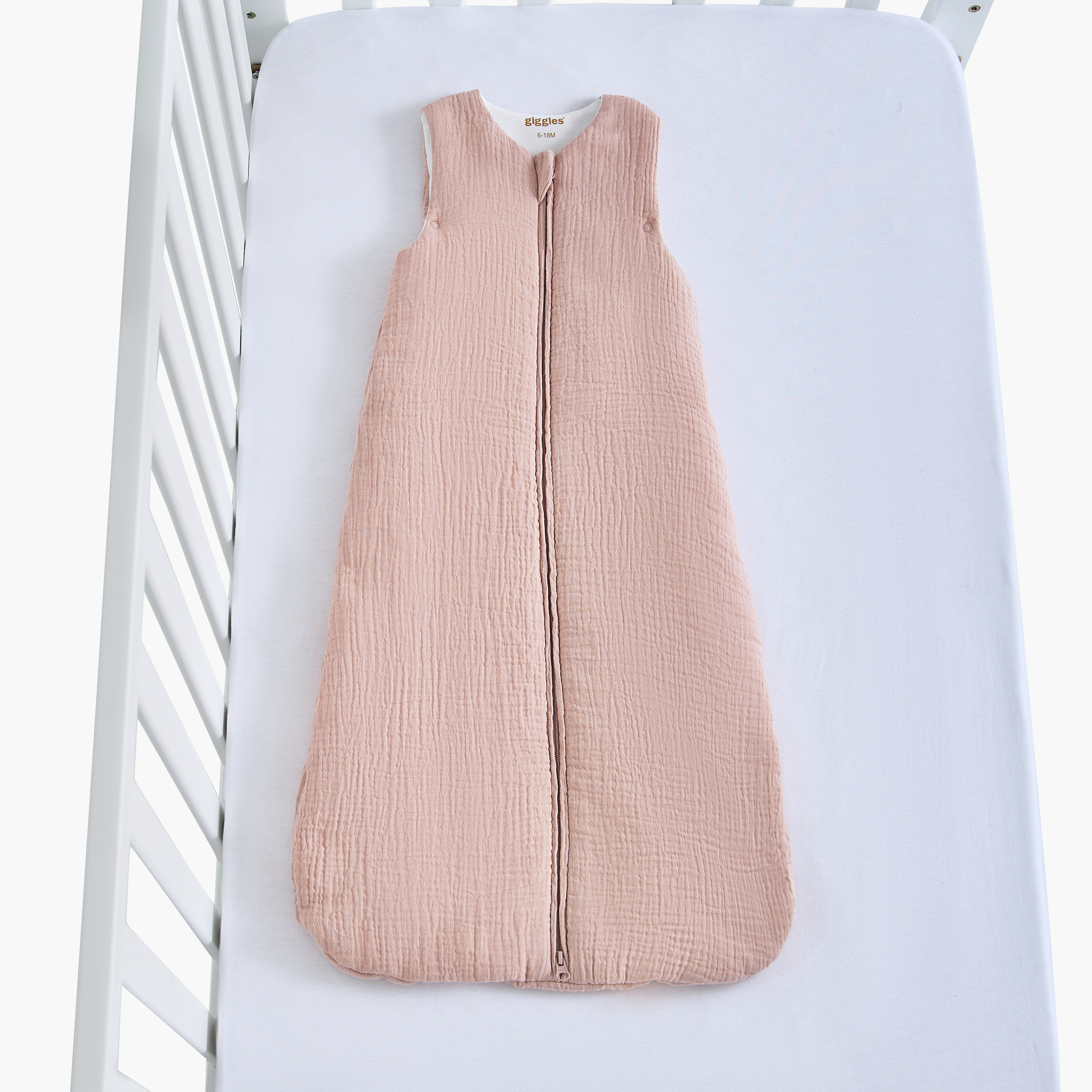 Giggles Baby Sleeping Bag with Zipper Closure, 6-18 Months-baby-nursery-blanketsandswaddles-swaddlesandsleepingbags-image-2