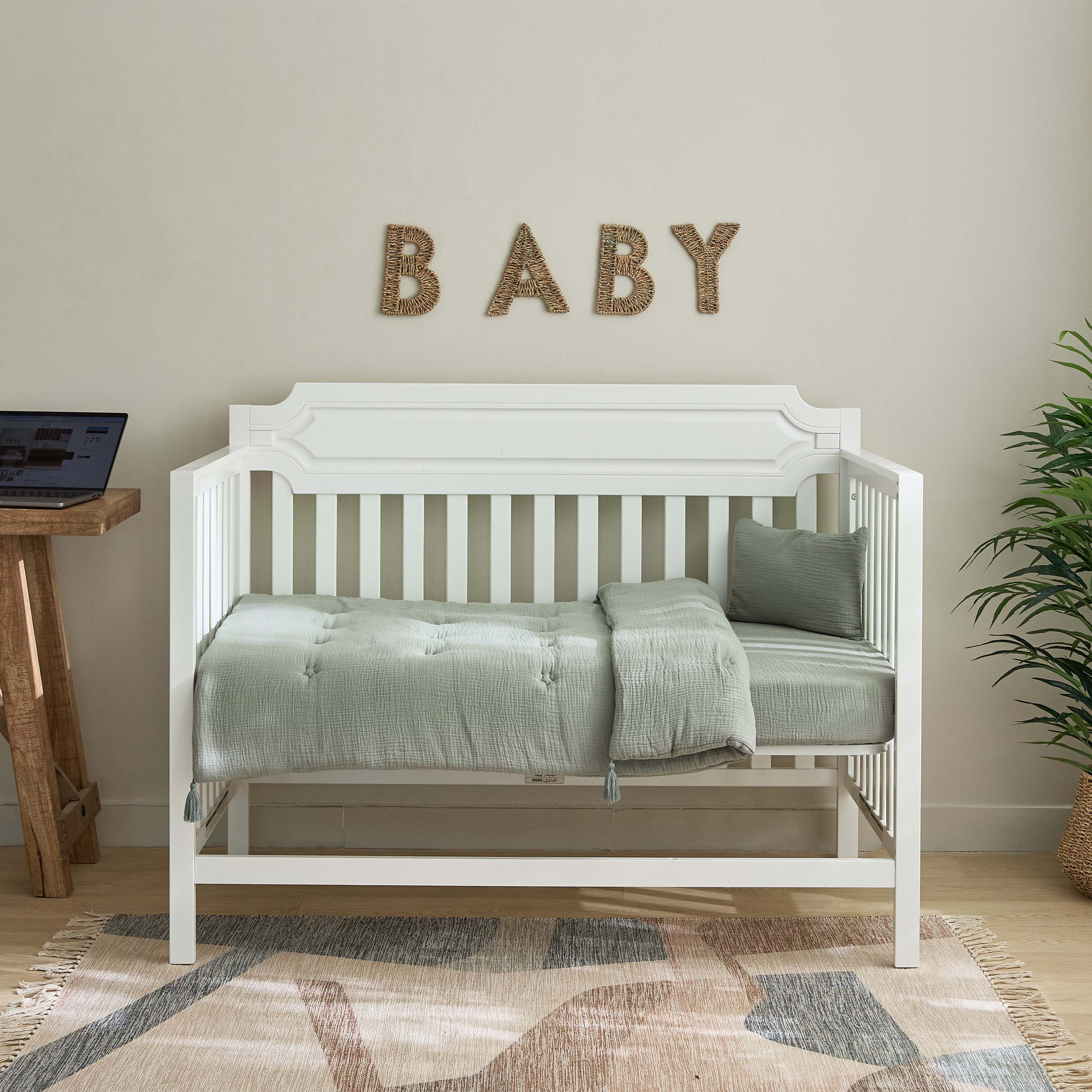 Giggles Baby Bedding Set with Tufting, 90x130 cm-baby-nursery-babybedding-image-3