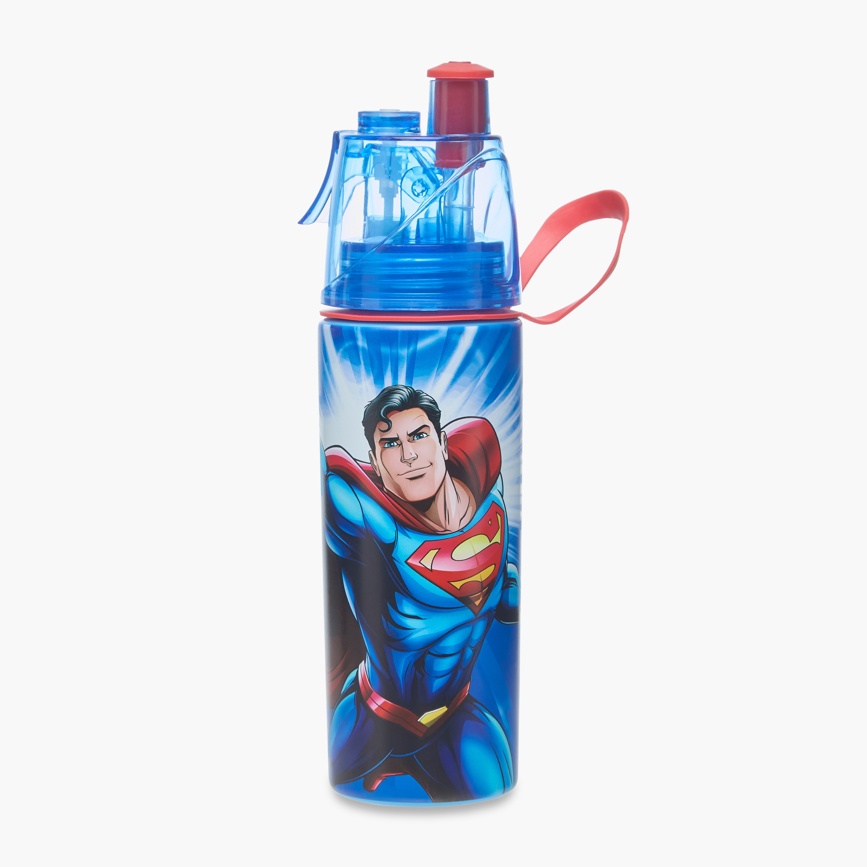 Superman Tritan Water Bottle with Twist Lock – 750 ml-school-waterbottles-image-1