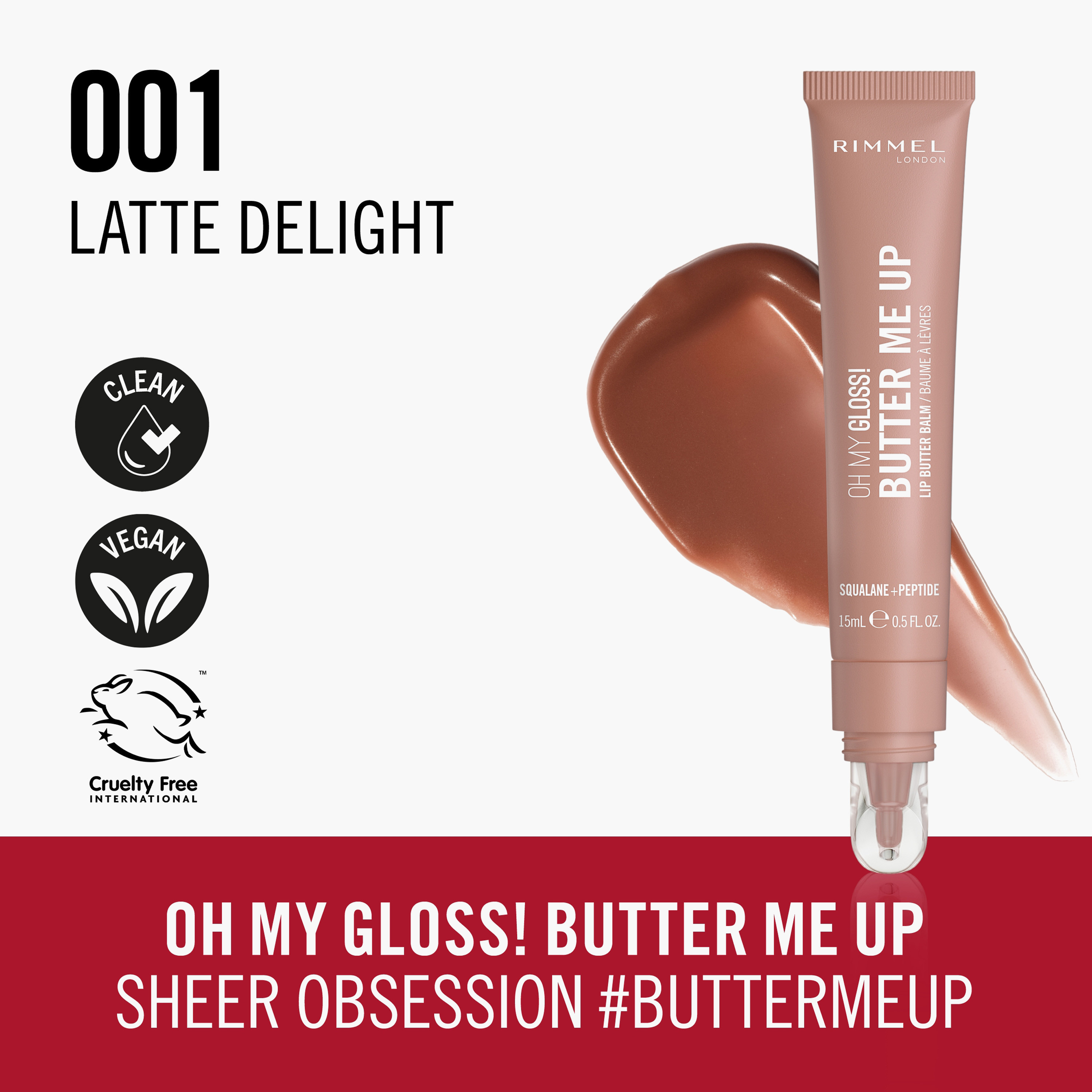 Rimmel Oh My Gloss Butter Me Up Lip Butter Balm - 15 ml -beautyandpersonalcare-makeup-lips-lipglossesandbalms-image-11