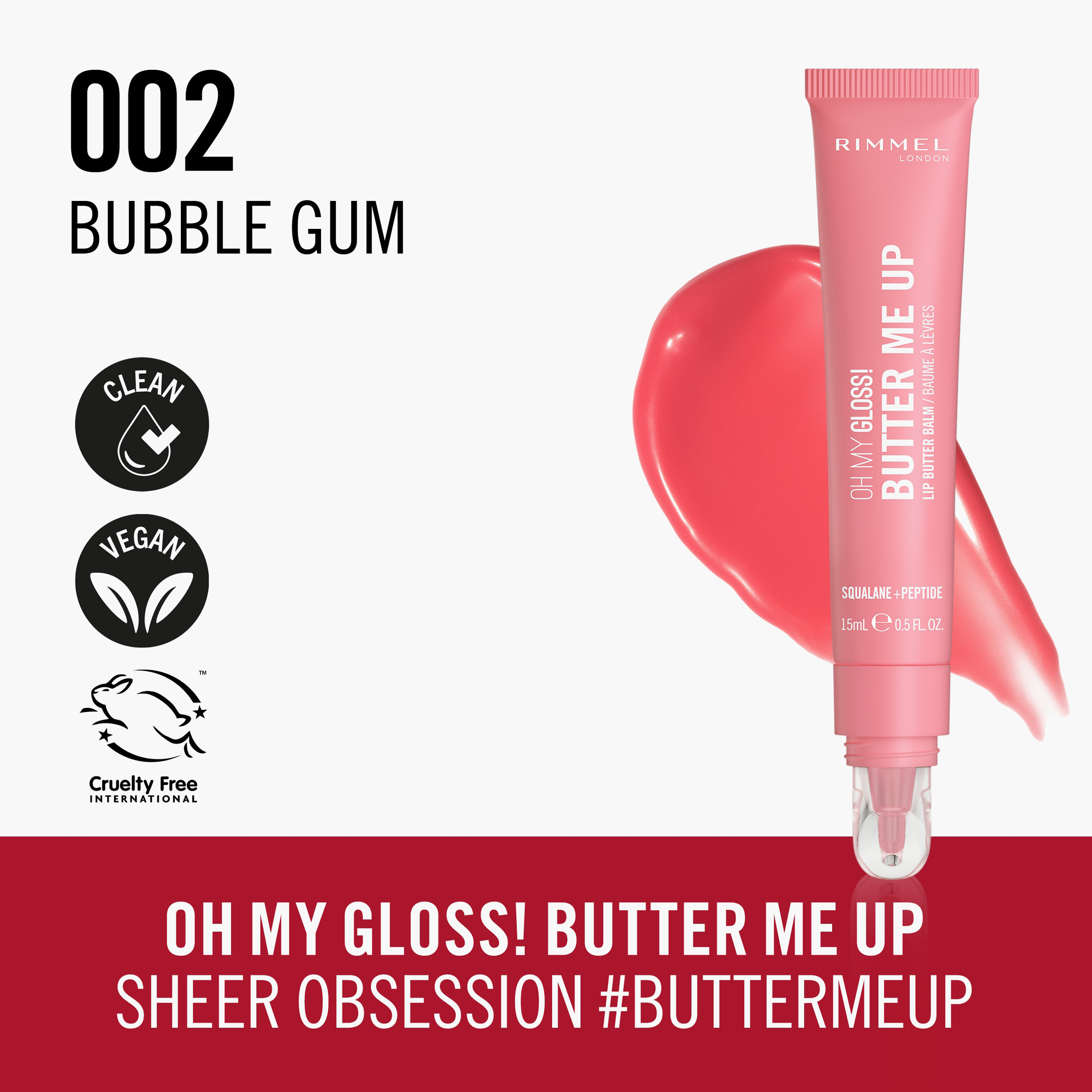 Rimmel Oh My Gloss Butter Me Up Lip Butter Balm - 15 ml -beautyandpersonalcare-makeup-lips-lipglossesandbalms-image-19
