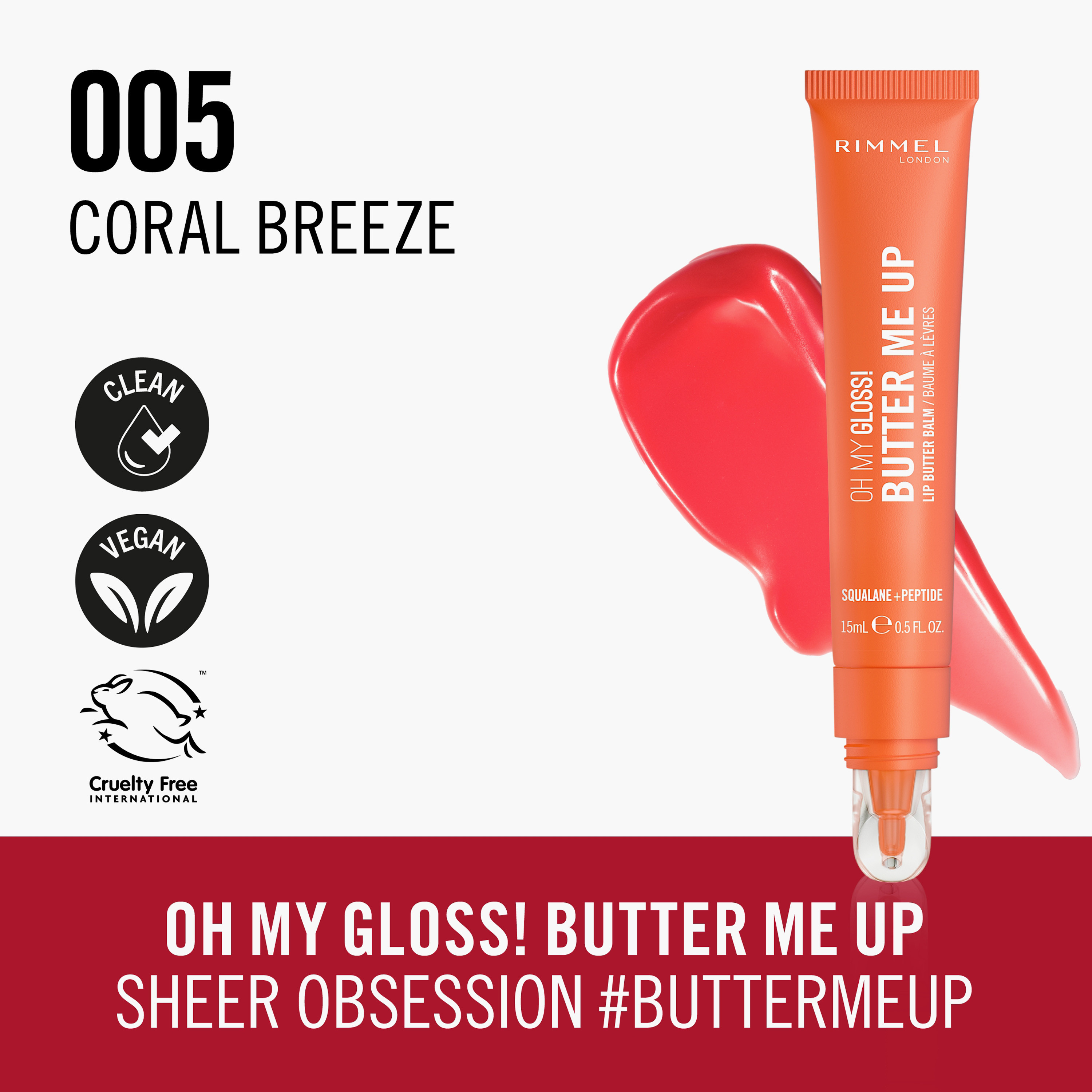 Rimmel Oh My Gloss Butter Me Up Lip Butter Balm - 15 ml -beautyandpersonalcare-makeup-lips-lipglossesandbalms-image-35