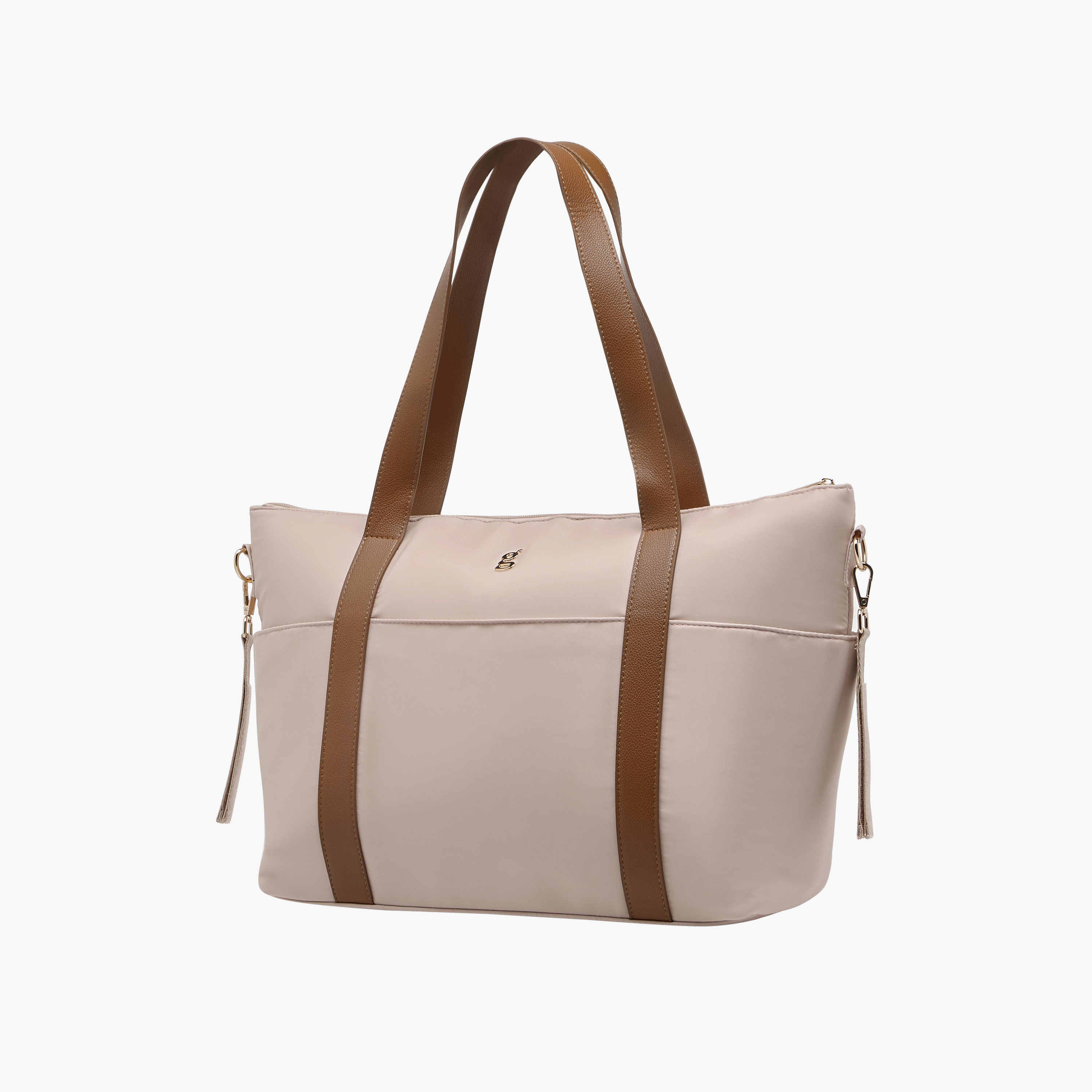 Giggles Solid Diaper Bag with Double Handles-baby-diapering-diaperbags-image-5