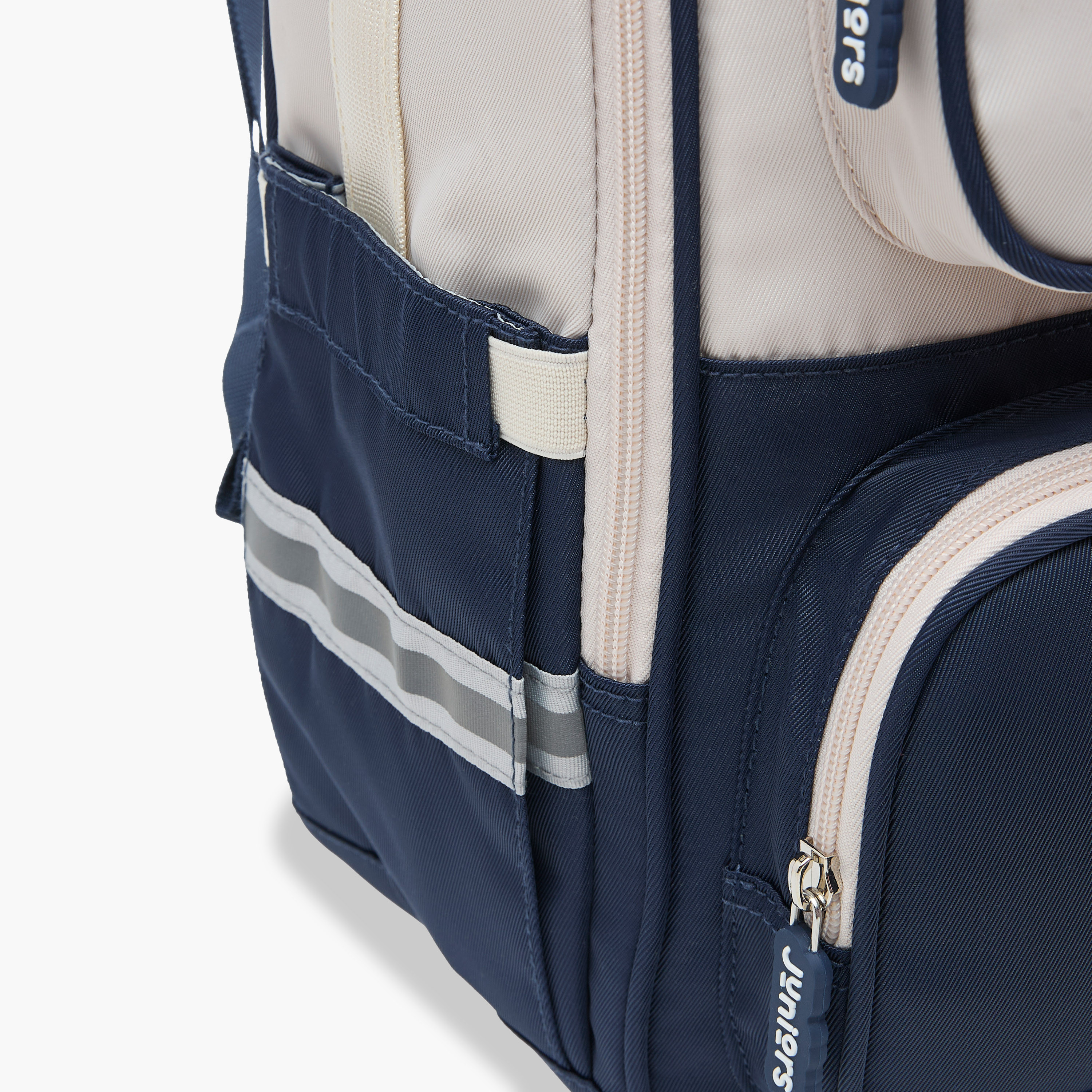 Juniors Colourblock Backpack with Adjustable Straps and Zip Closure - 15 inches-school-bagsandbackpacks-backpacks-image-11