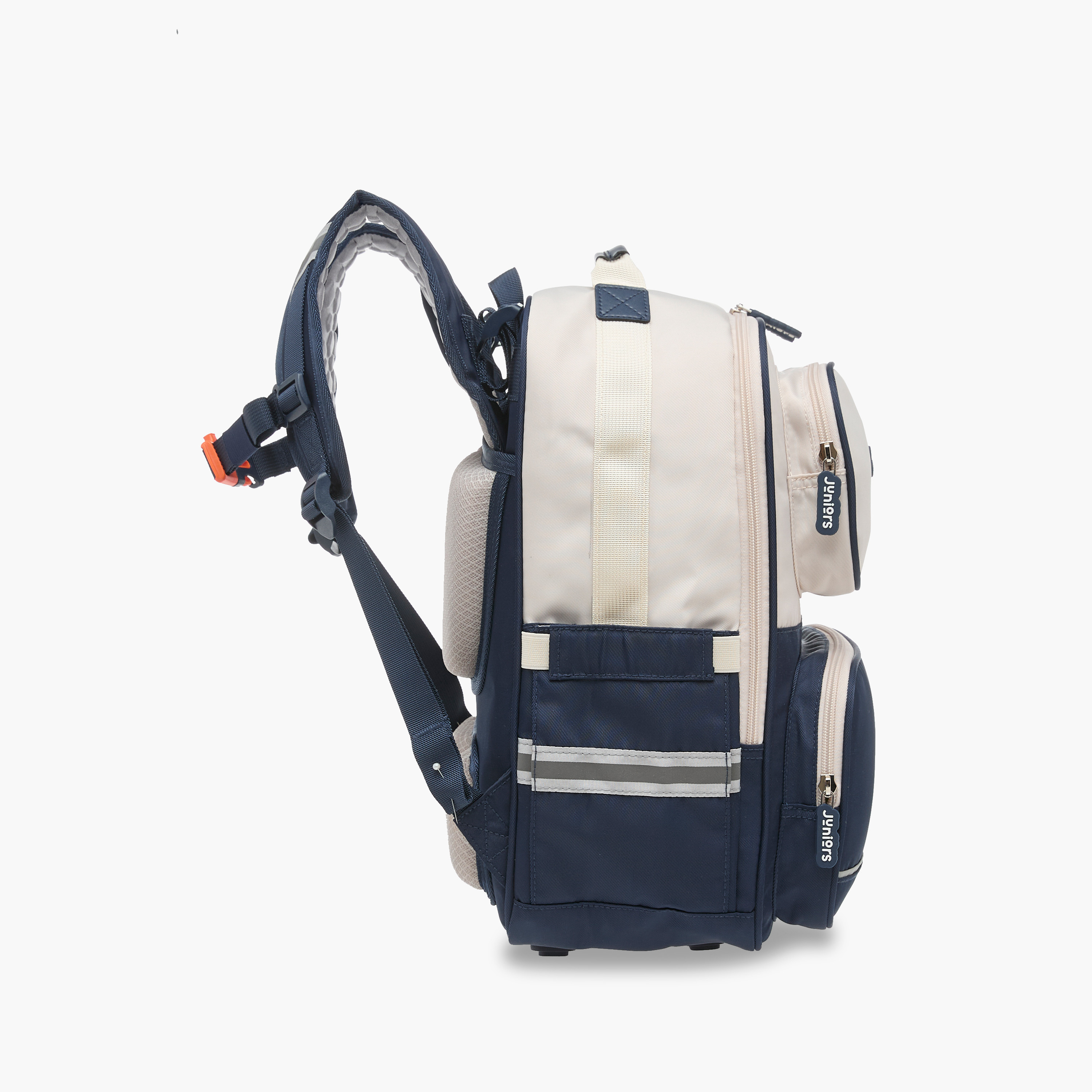 Juniors Colourblock Backpack with Adjustable Straps and Zip Closure - 15 inches-school-bagsandbackpacks-backpacks-image-6