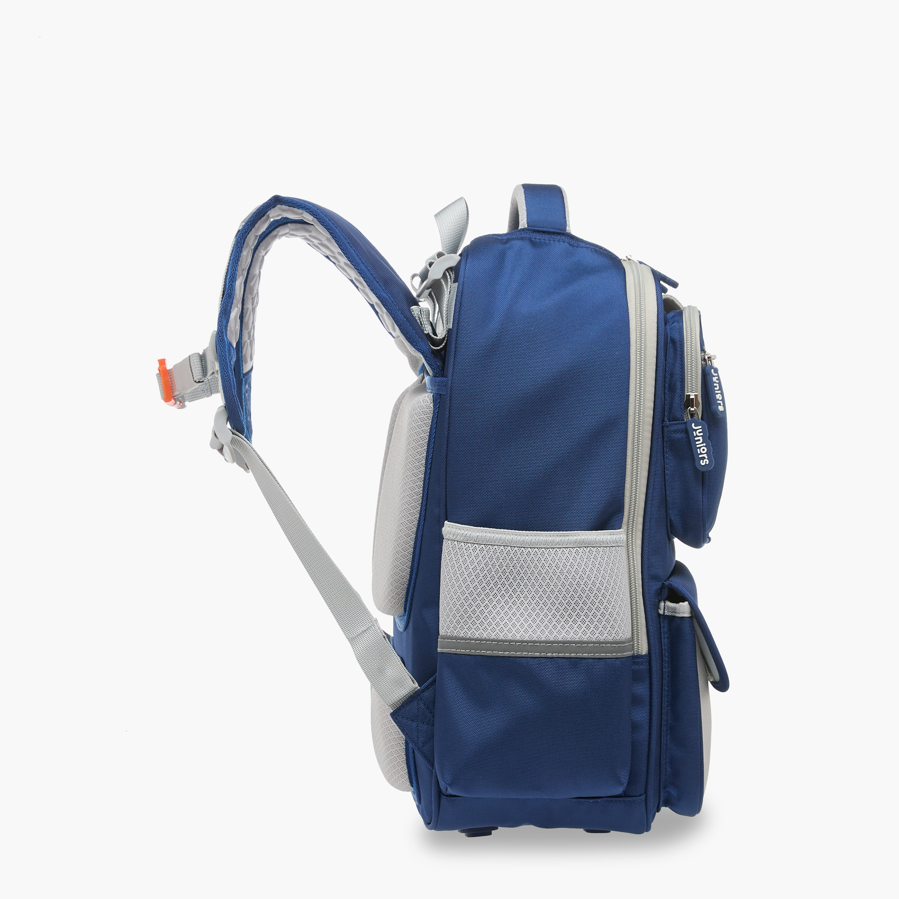 Juniors Colourblock Backpack with Adjustable Straps and Zip Closure - 16 inches-school-bagsandbackpacks-backpacks-image-5