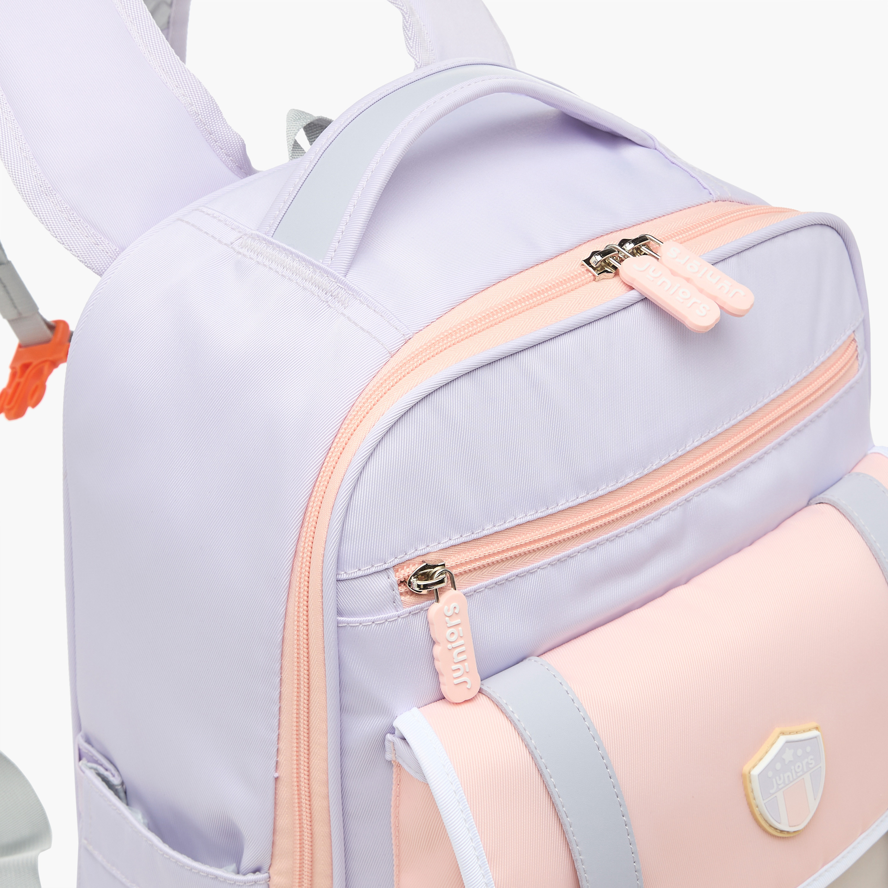 شنطة ظهر بقوالب ملونة وحمالات قابلة للتعديل وسحاب إغلاق من جونيورز - 15 بوصة-school-bagsandbackpacks-backpacks-image-1