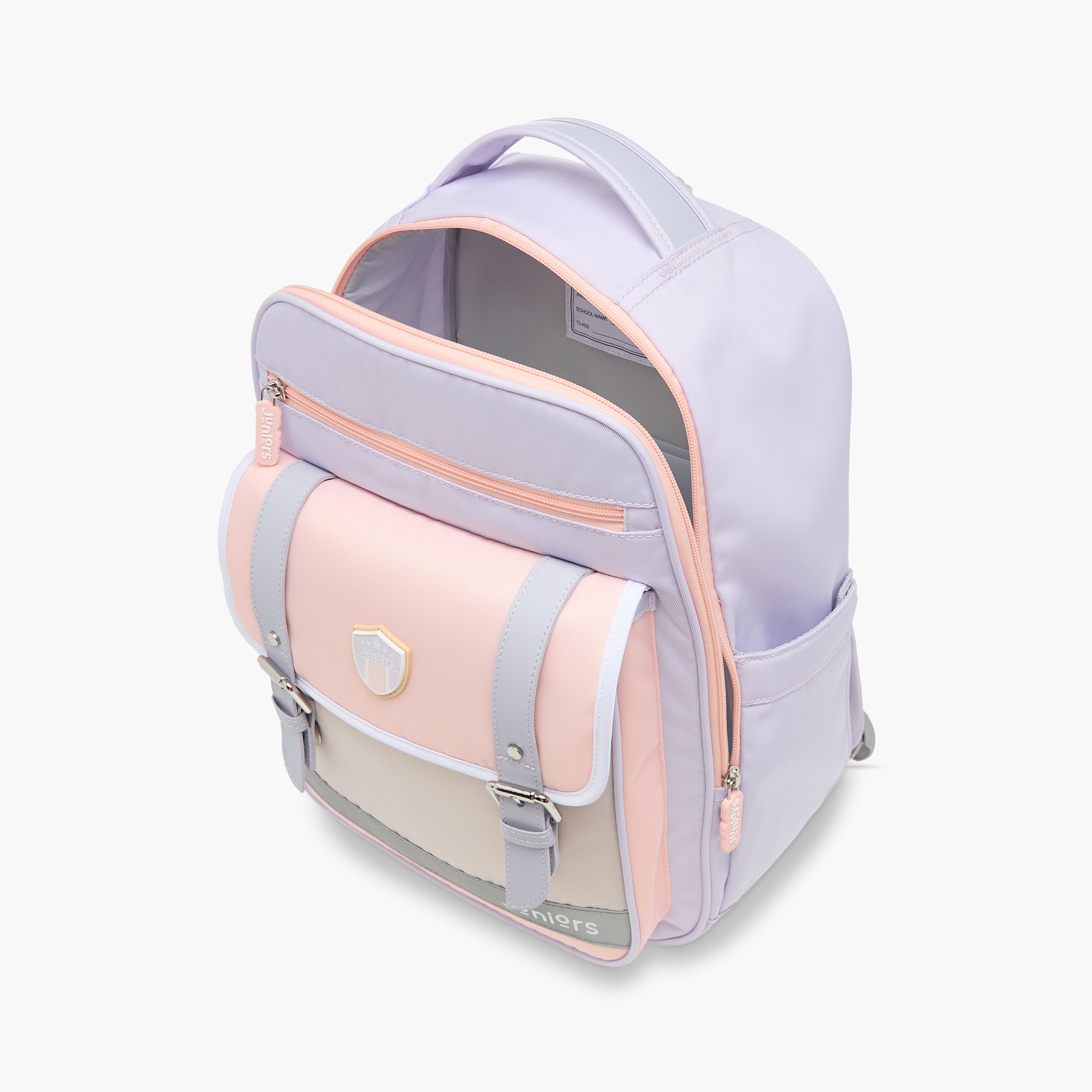 شنطة ظهر بقوالب ملونة وحمالات قابلة للتعديل وسحاب إغلاق من جونيورز - 15 بوصة-school-bagsandbackpacks-backpacks-image-15