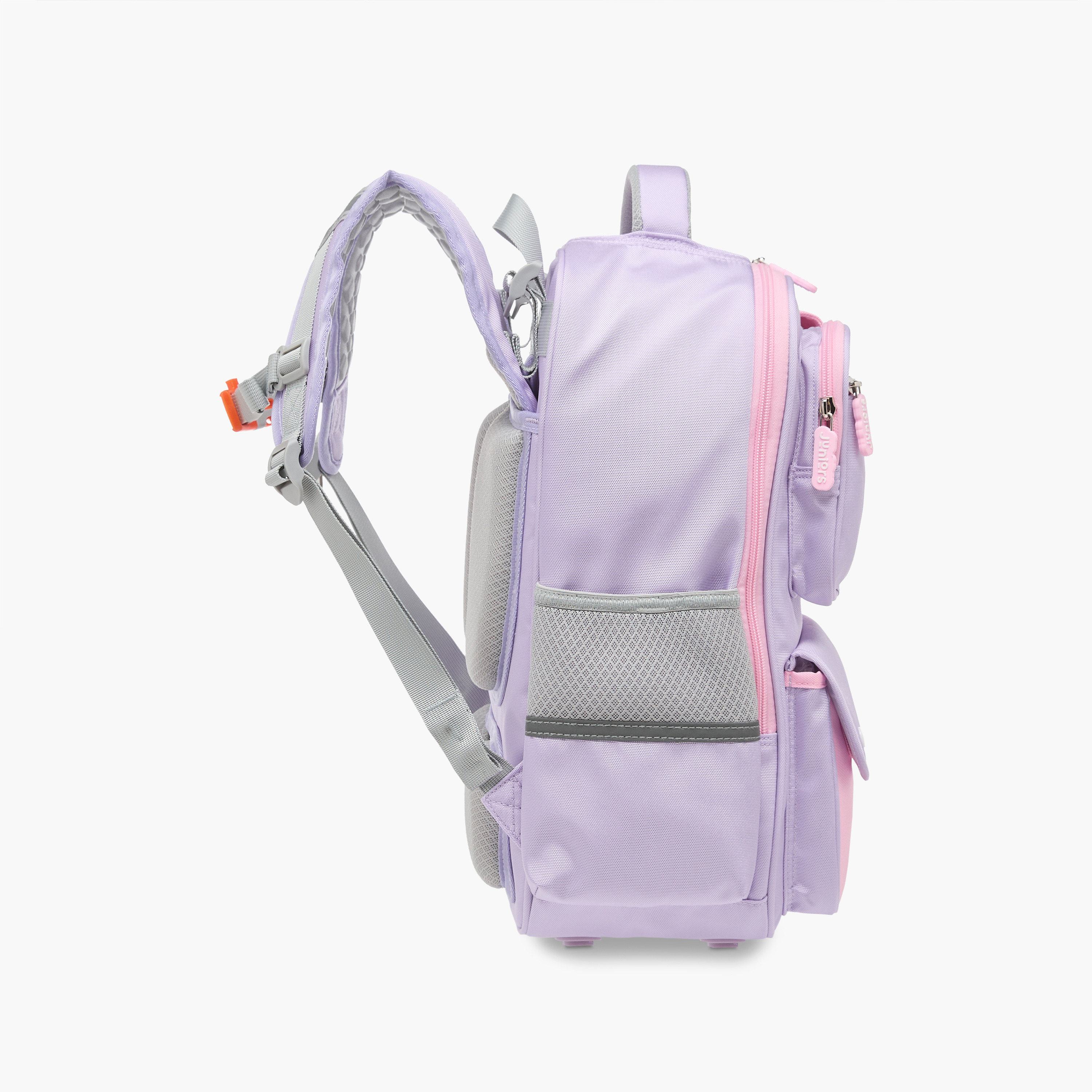 Juniors Colourblock Backpack with Adjustable Straps and Zip Closure - 16 inches-school-bagsandbackpacks-backpacks-image-6