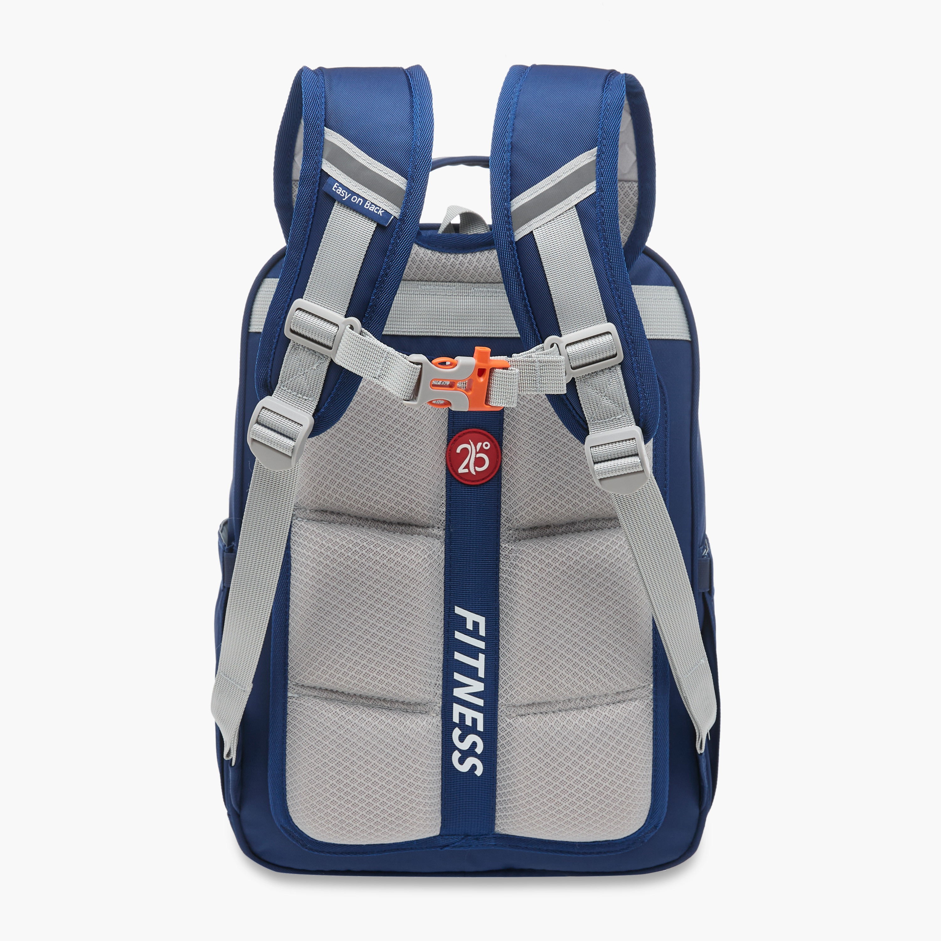 Juniors Logo Detail Backpack with Adjustable Straps and Zip Closure - 15 inches-school-bagsandbackpacks-backpacks-image-7