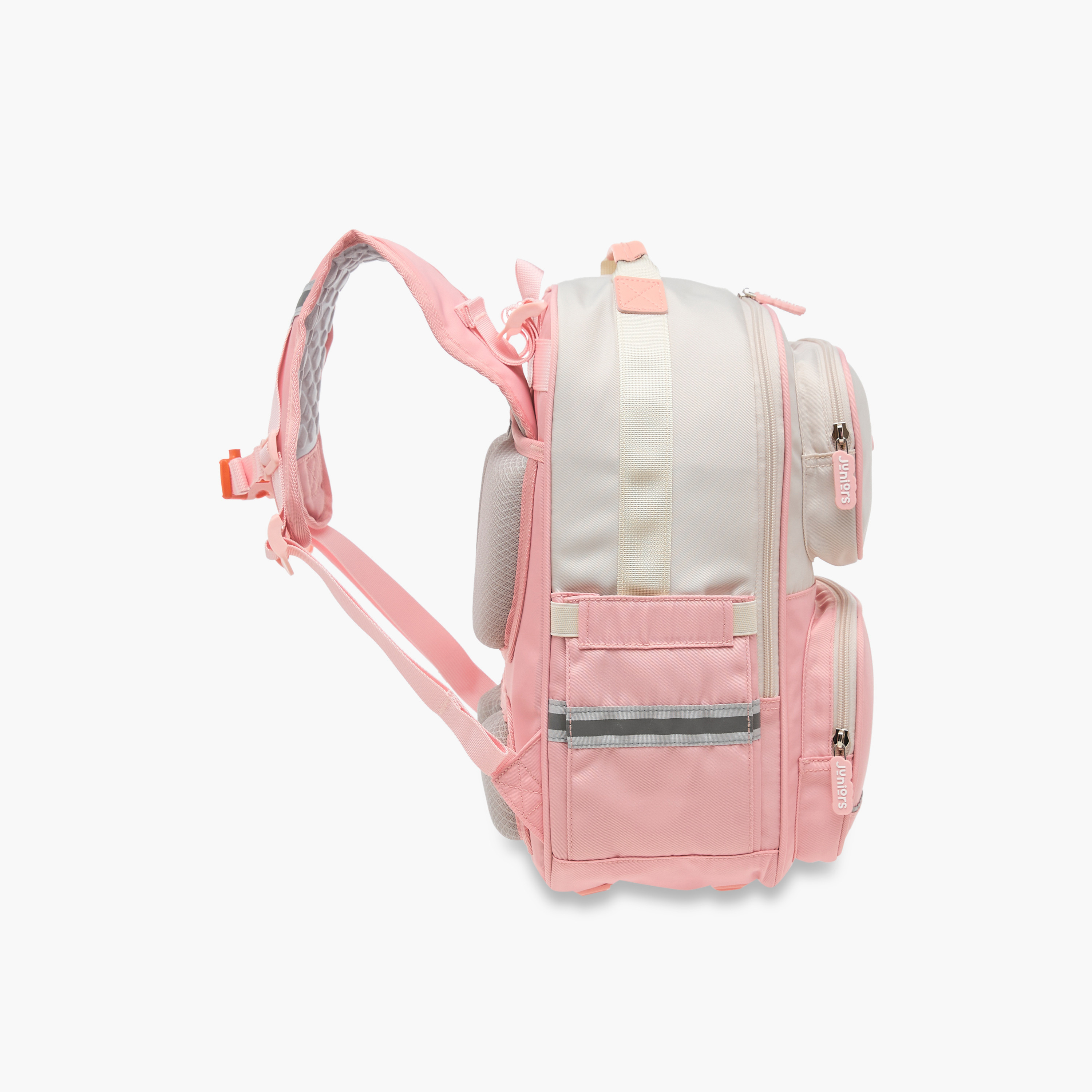 Juniors Logo Detail Backpack with Adjustable Straps and Zip Closure - 15 inches-school-bagsandbackpacks-backpacks-image-6