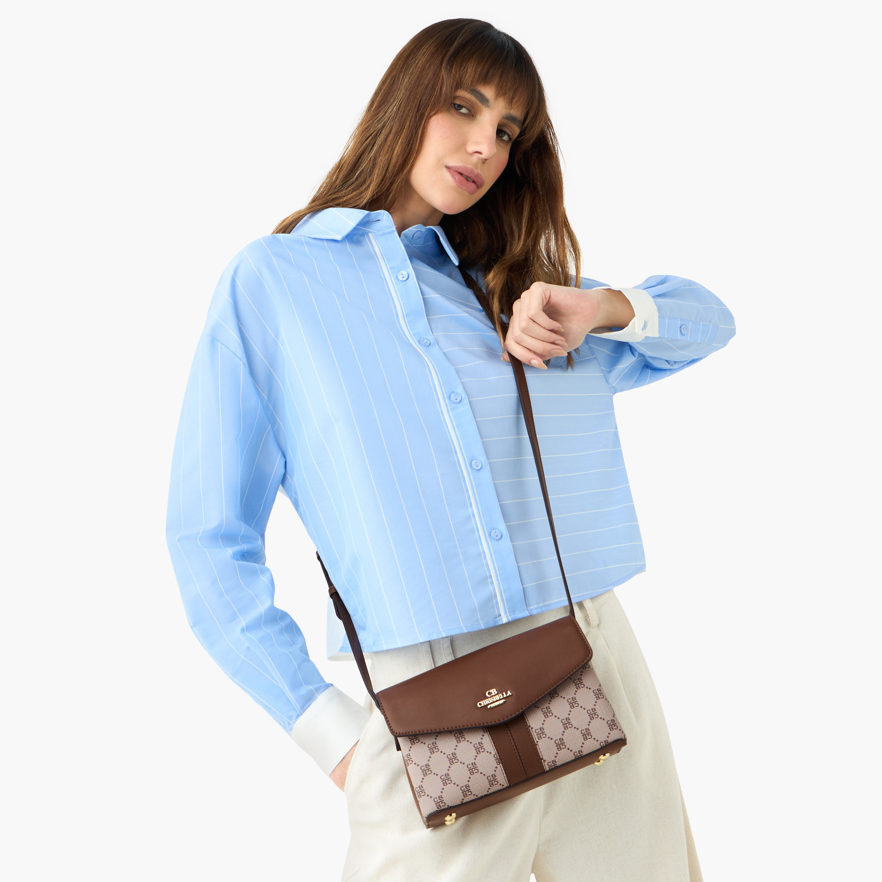 شنطة كروس بودي بطبعات وزر إغلاق مع محفظة من كريسبيلا-women-bagsandwallets-handbags-image-2