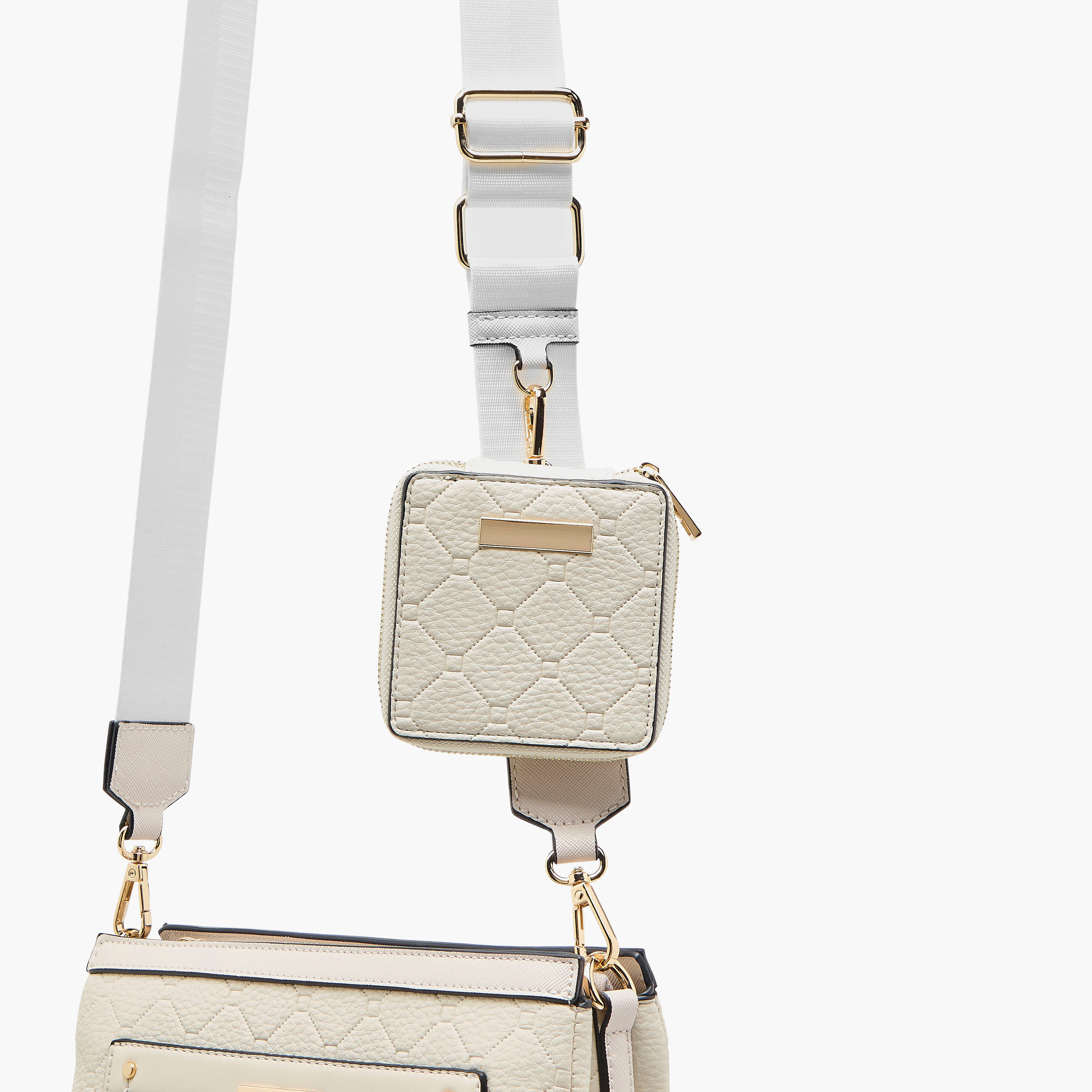 Sasha Embossed Crossbody Bag with Pouch-women-bagsandwallets-handbags-image-5