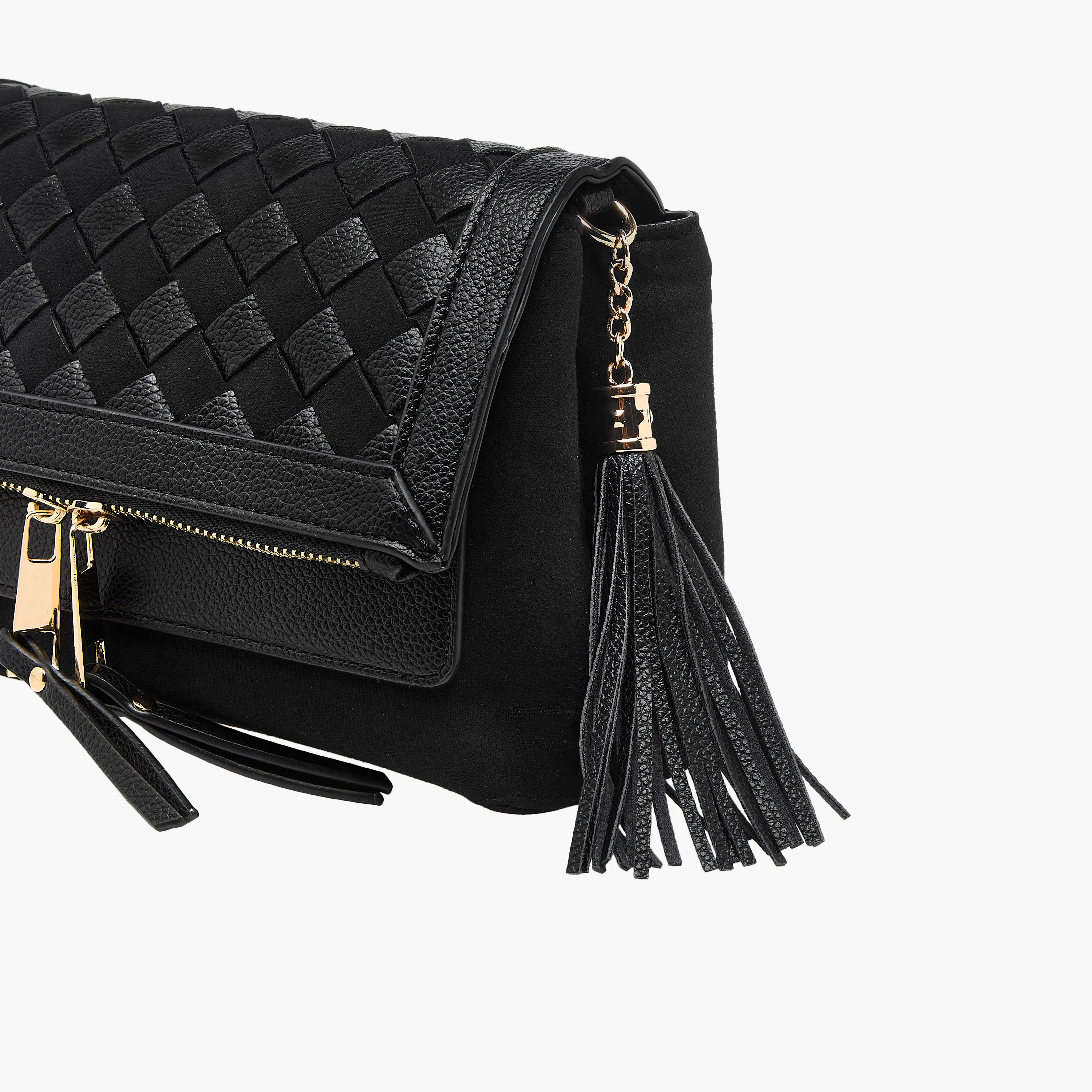 شنطة كروس بودي بارزة الملمس وزر إغلاق من ساشا-women-bagsandwallets-handbags-image-6