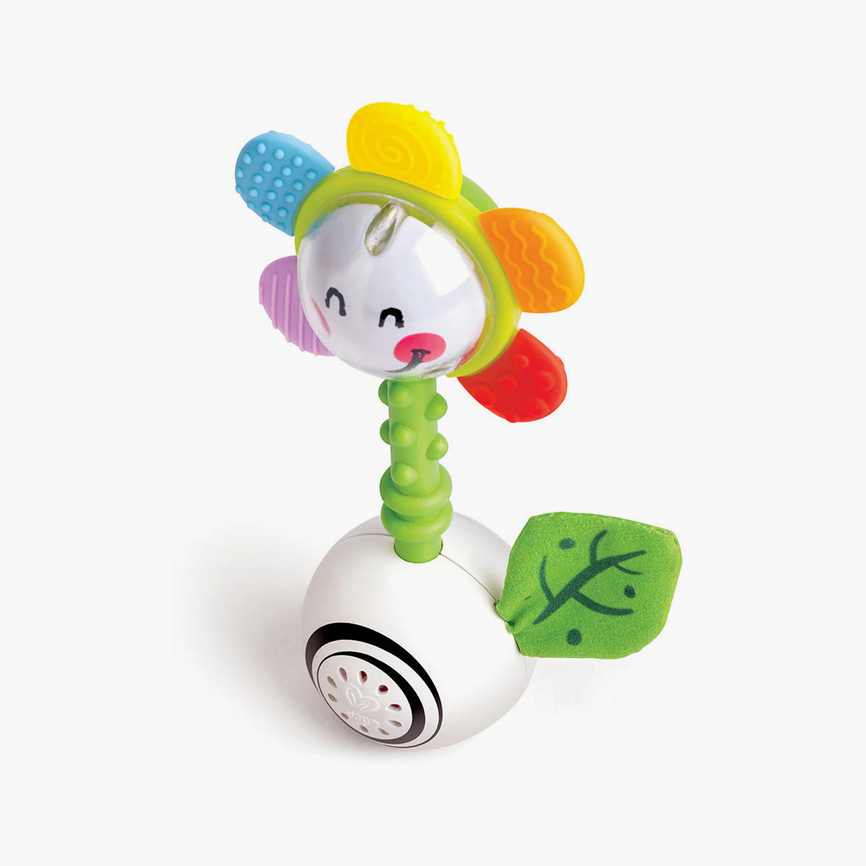 Hape Shake 'n Sparkle Flower Rattle-toys-babyandtoddlertoys-rattlesandteethers-image-1