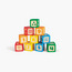 Hape 10-Piece Grip-N-Stack Silicone Wooden Blocks-toys-buildingblocks-blocks-image-1