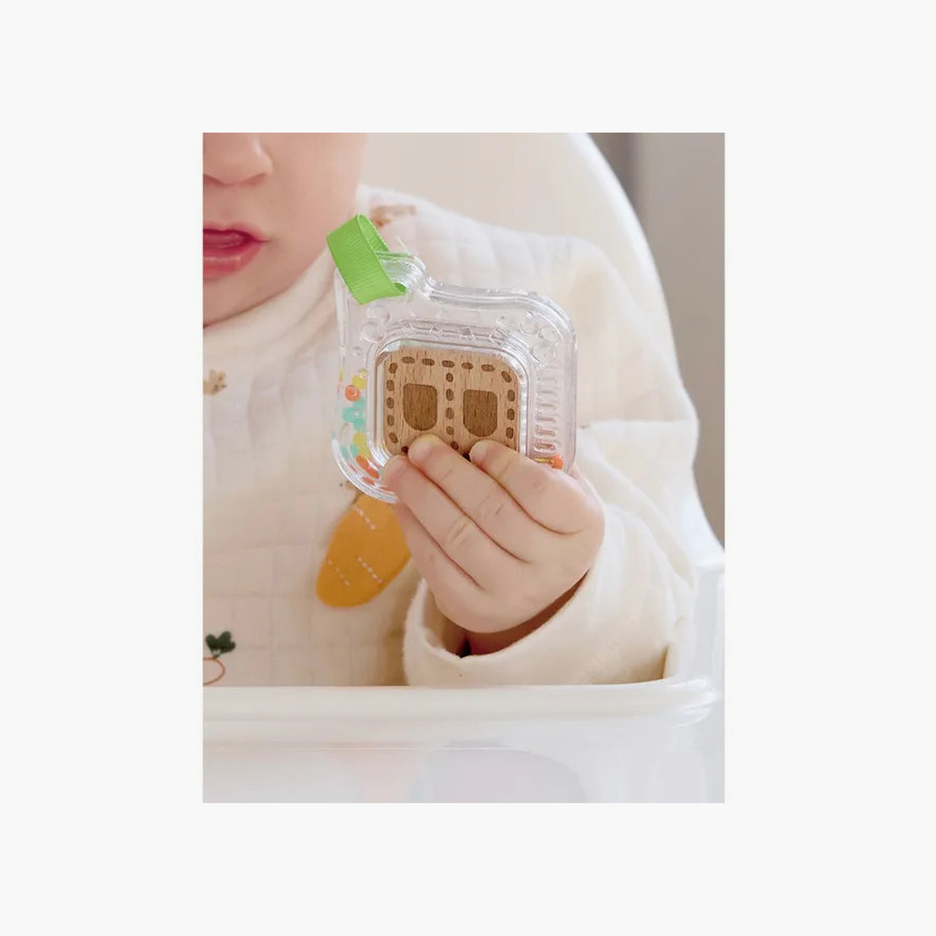 مجموعة ألعاب هابي 3 في 1 الحسية الأبجدية - عضاضة، خشخيشة، ولعبة قطيفة-toys-babyandtoddlertoys-rattlesandteethers-image-2